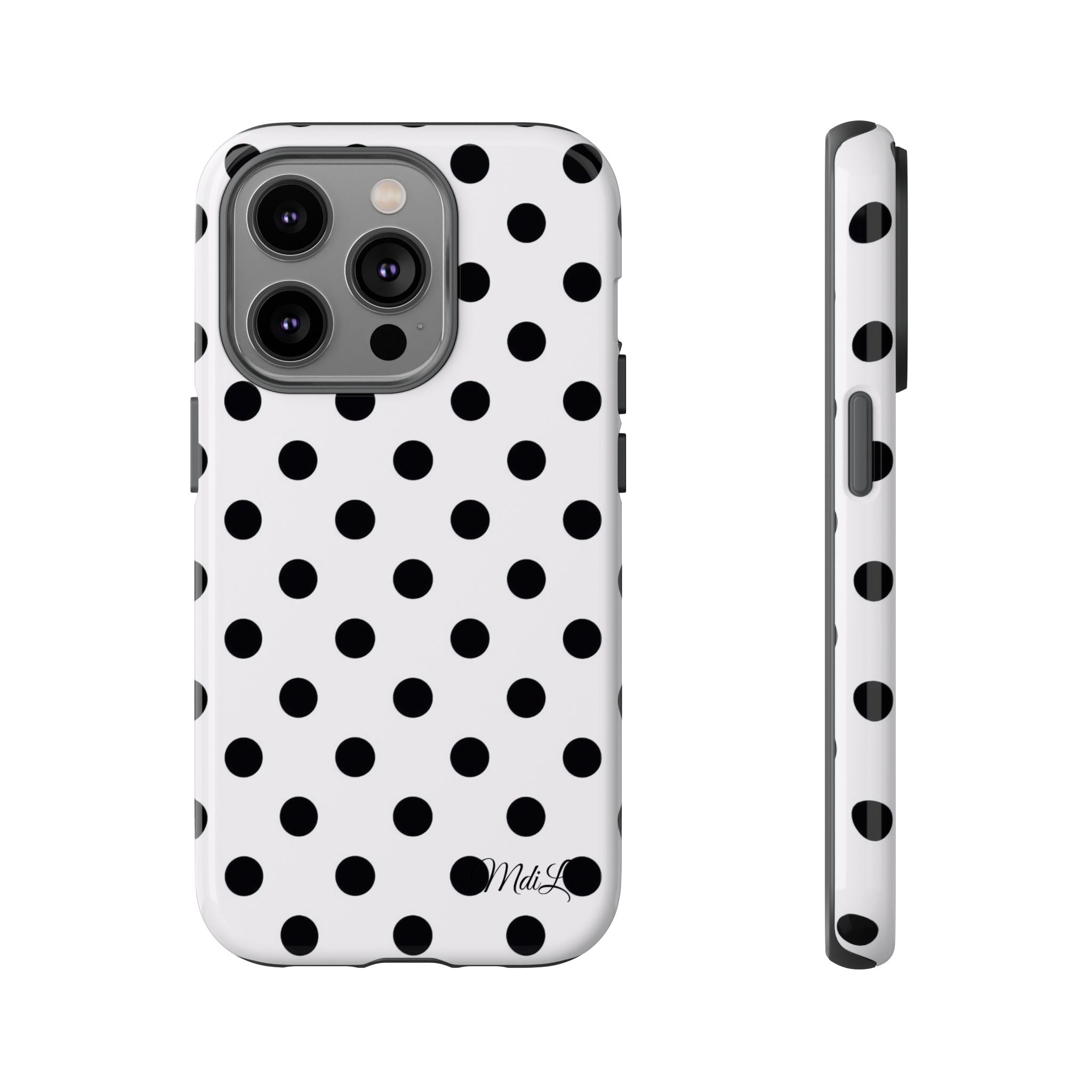 Polka Dots | Black and White - Mare di Luna