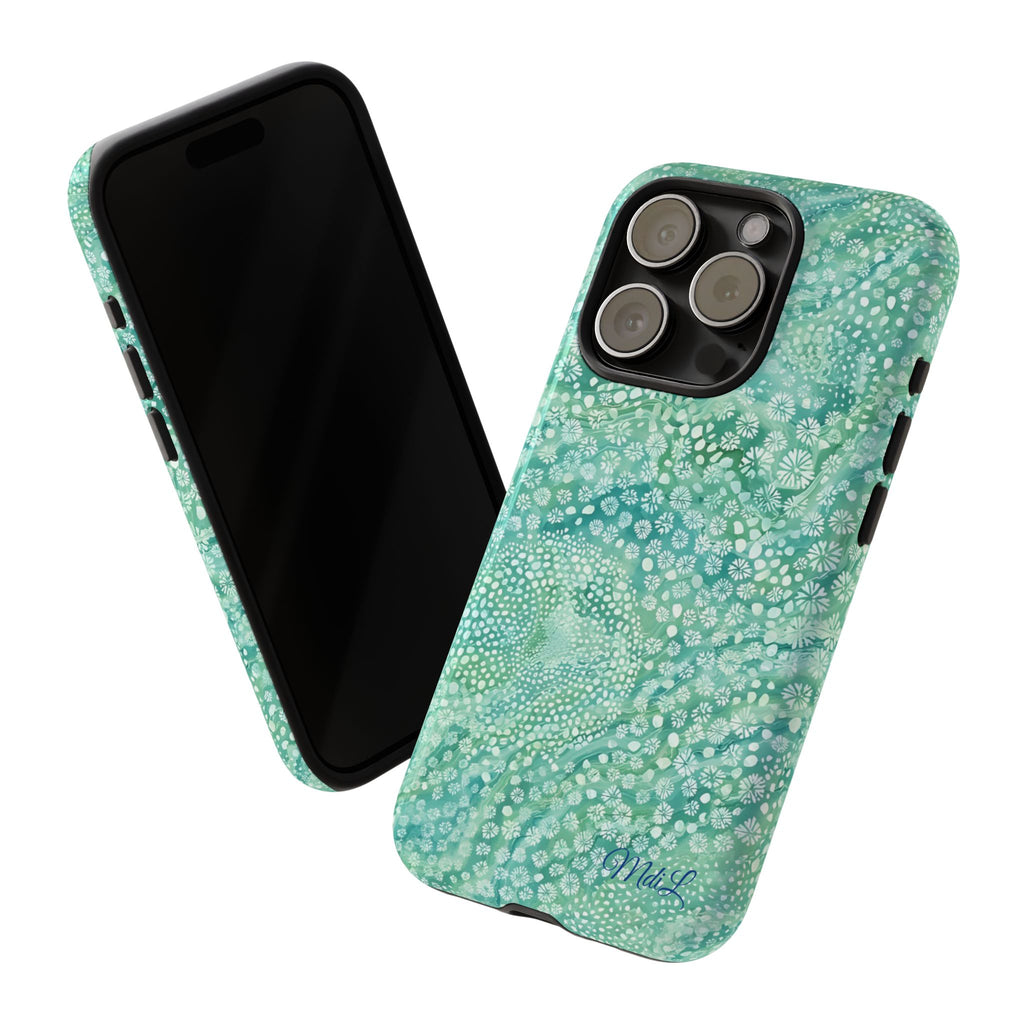 Teal Florals