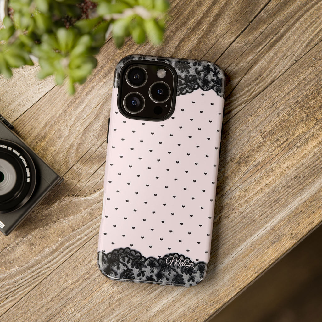 Love Lace | Black and Pink - Mare di Luna