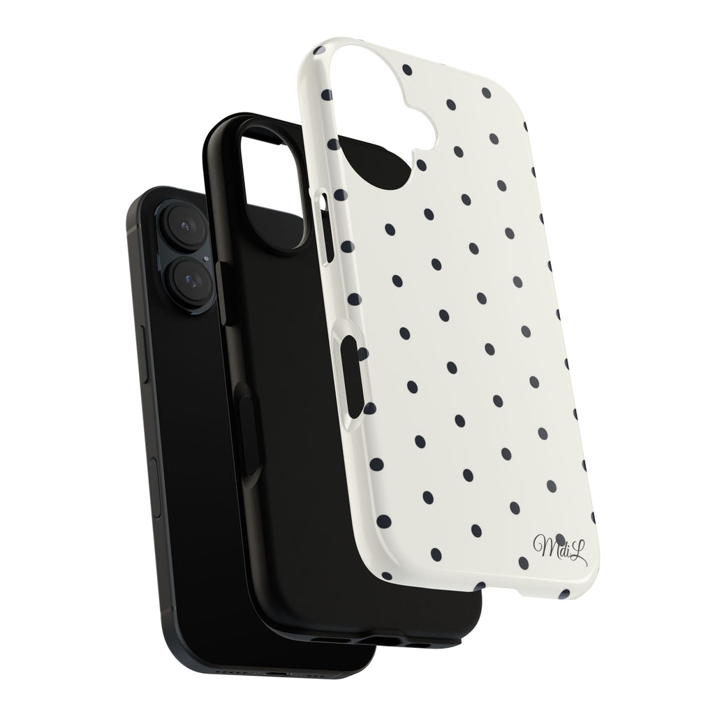 Polka Dots | Black and White - Mare di Luna
