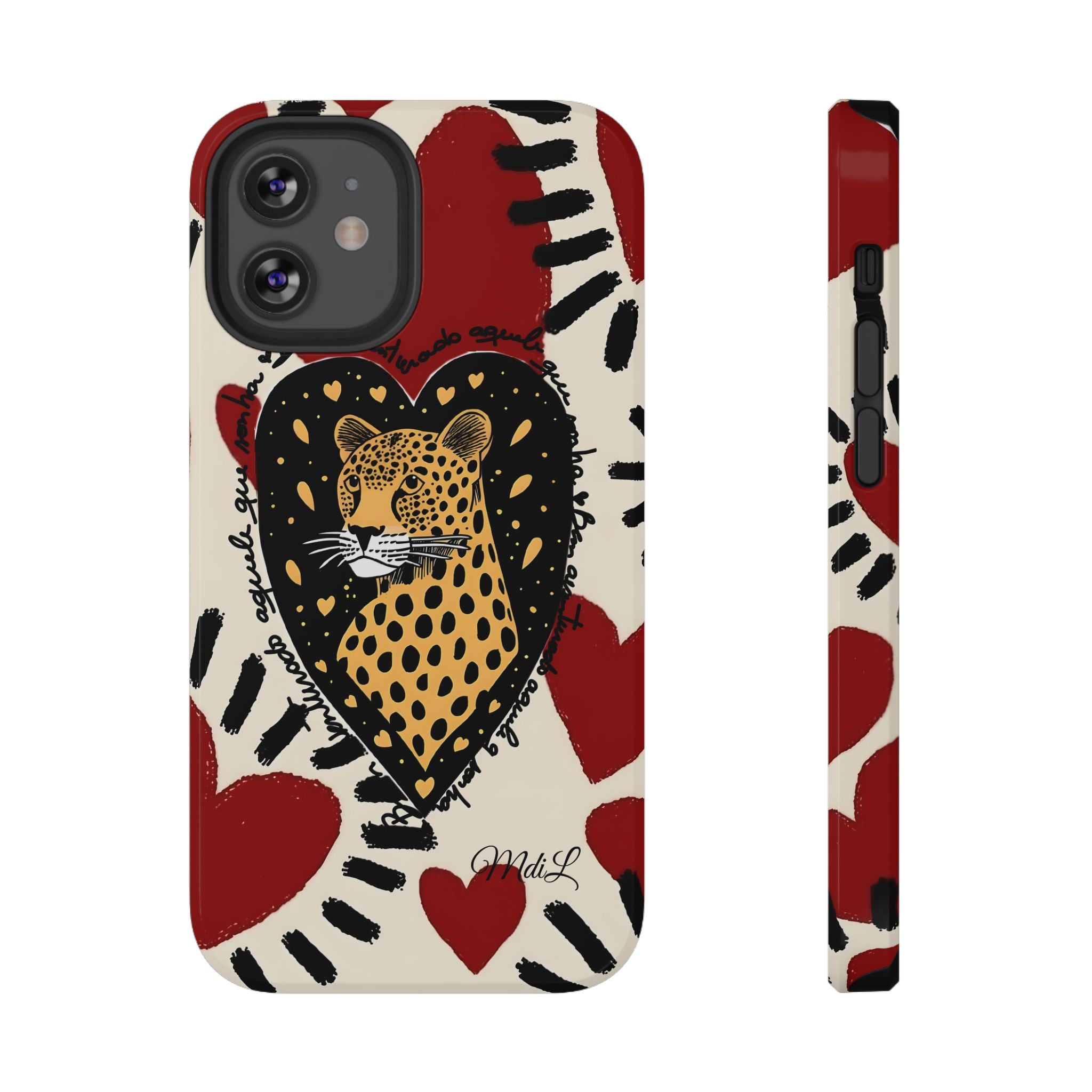 Leopard Hearts MagSafe