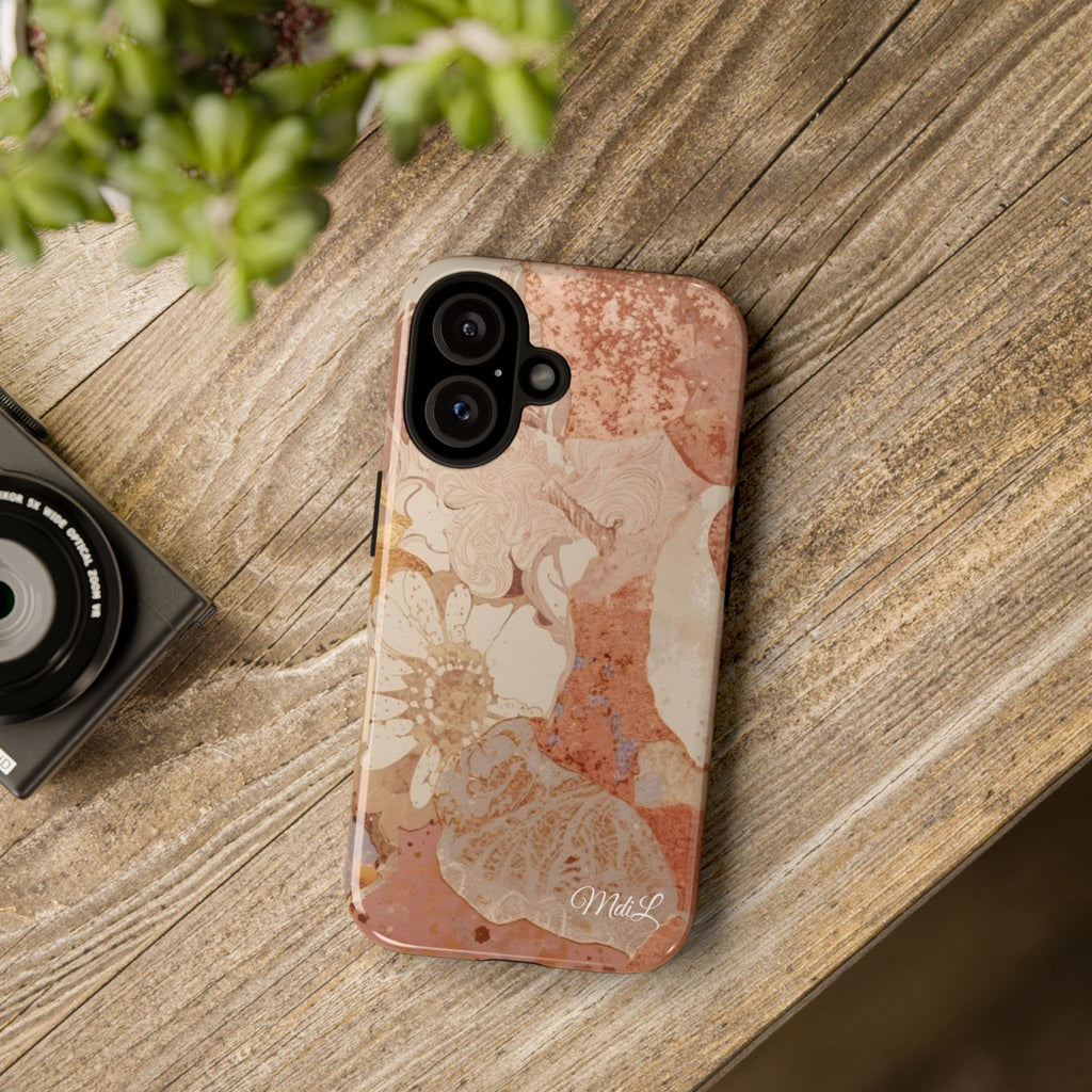 Sand Florals iPhone Case
