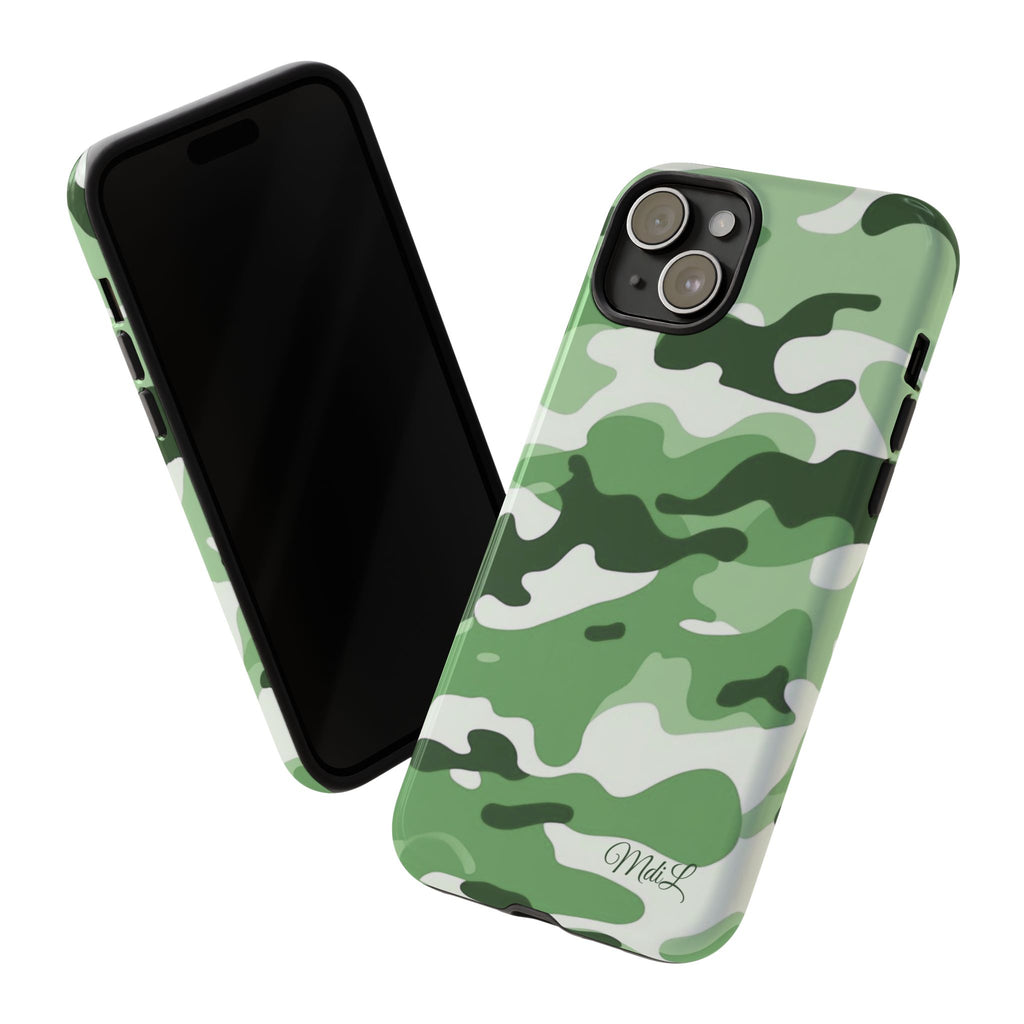 Mint Camo iPhone Case
