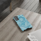 Teal Paisley
