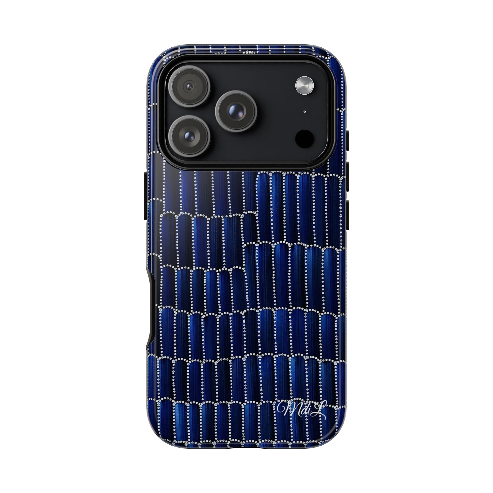 Watercolor Diamonds | Midnight Blue - Mare di Luna