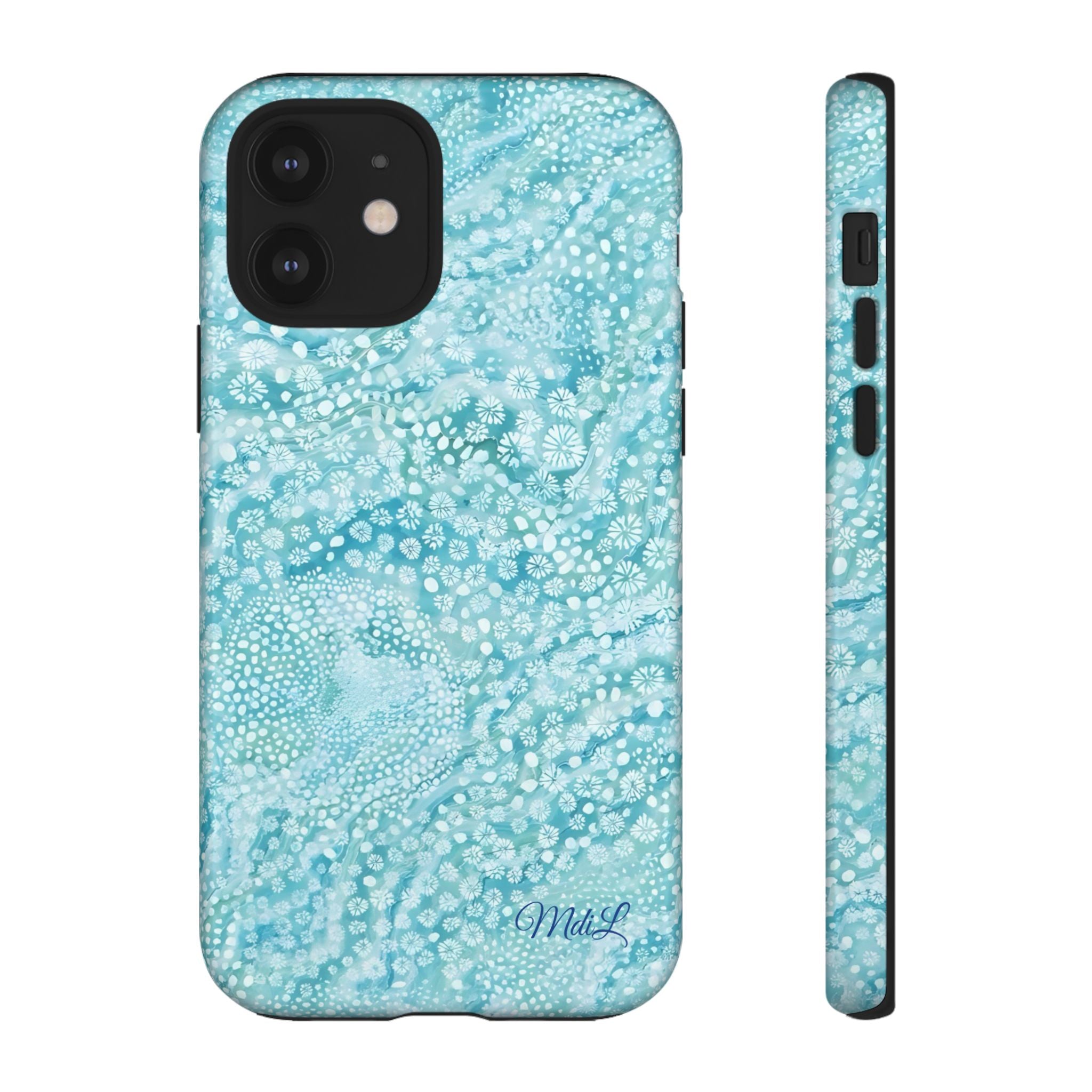 Teal Florals