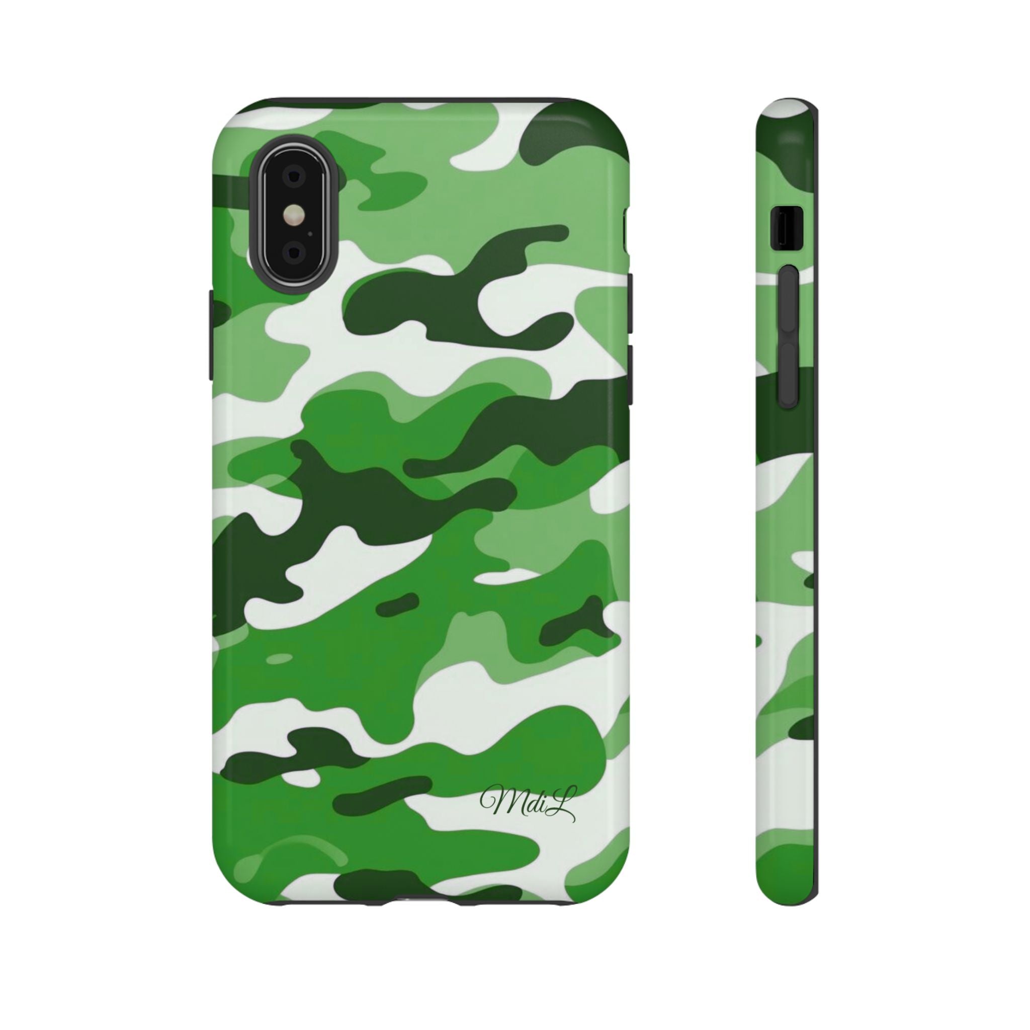 Green Camo iPhone Case