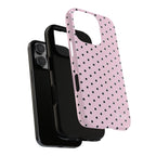 Polka Dots | Pink and Black - Mare di Luna