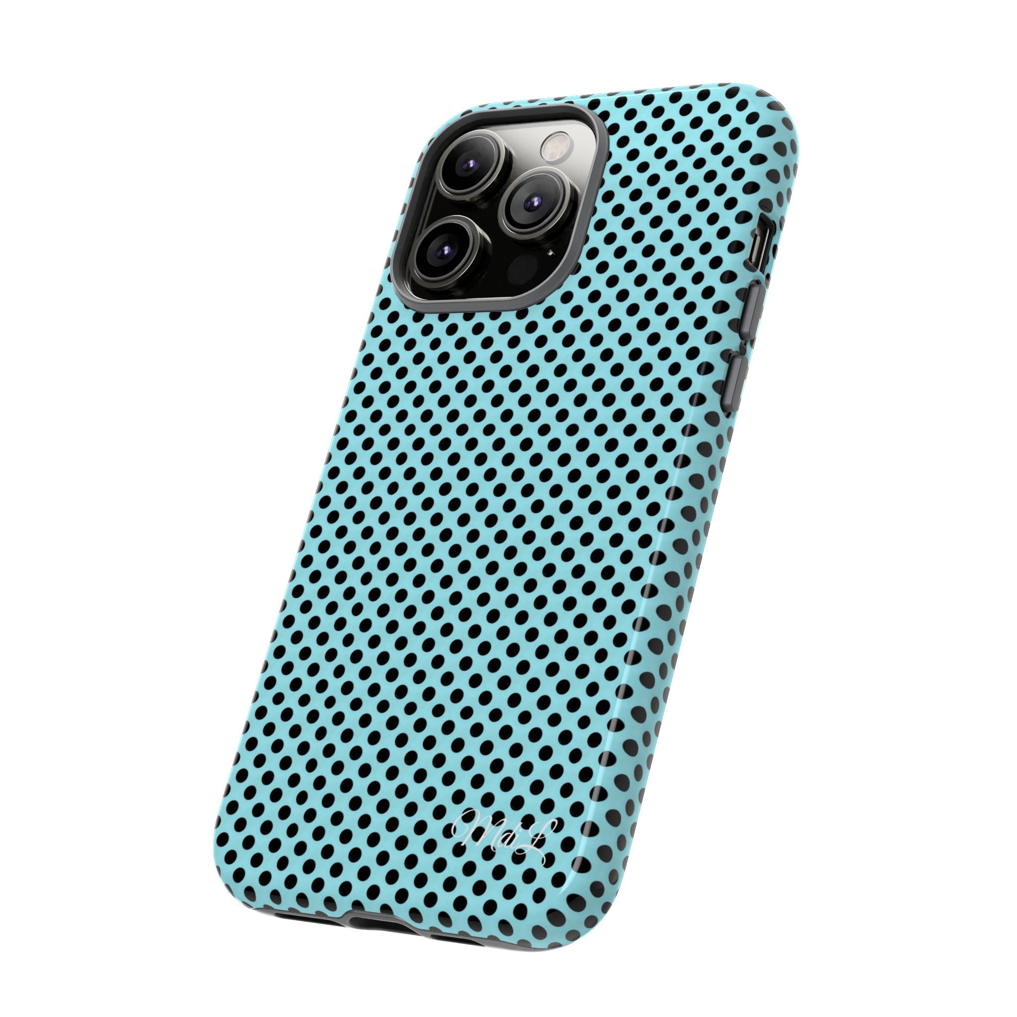 Polka Dots | Black and Blue - Mare di Luna