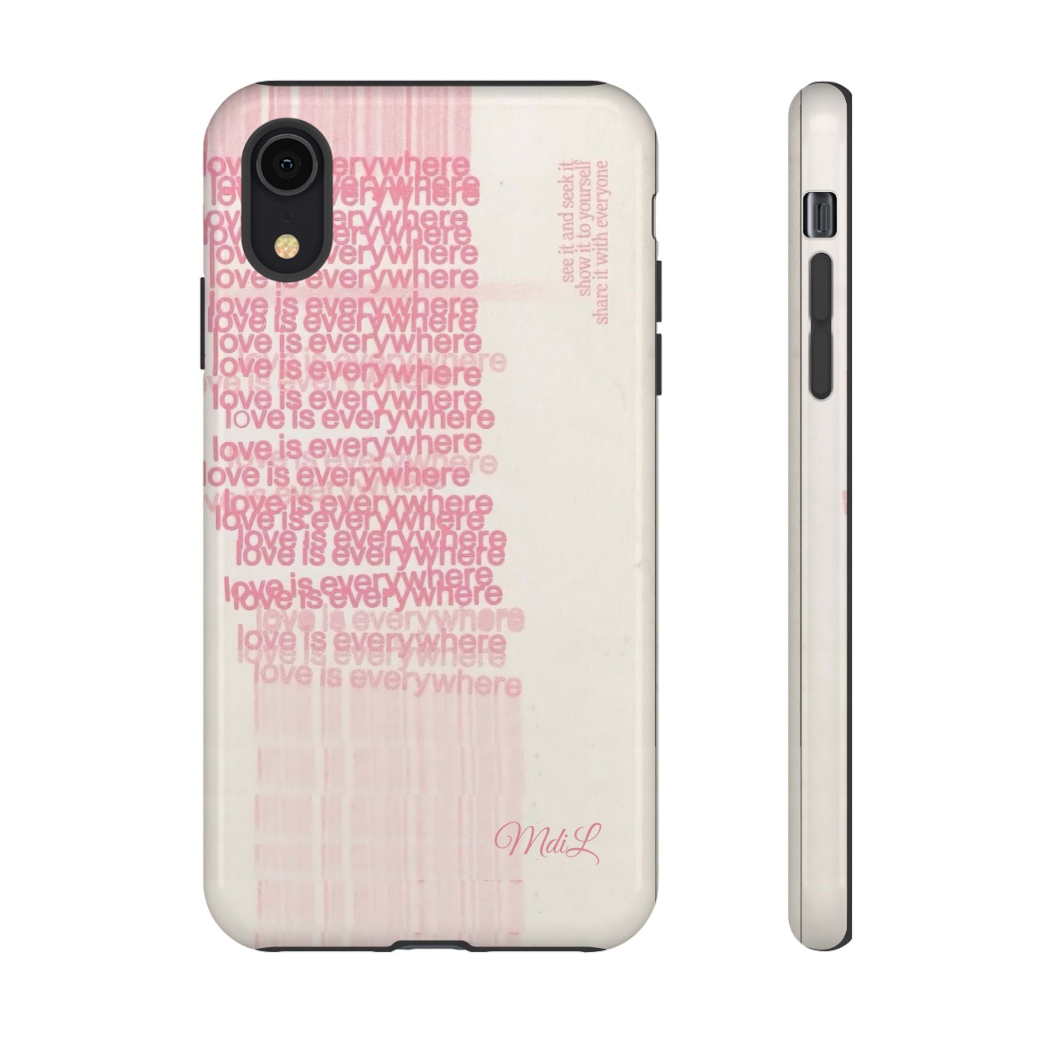 Love is Everywhere | Pink and White - Mare di Luna