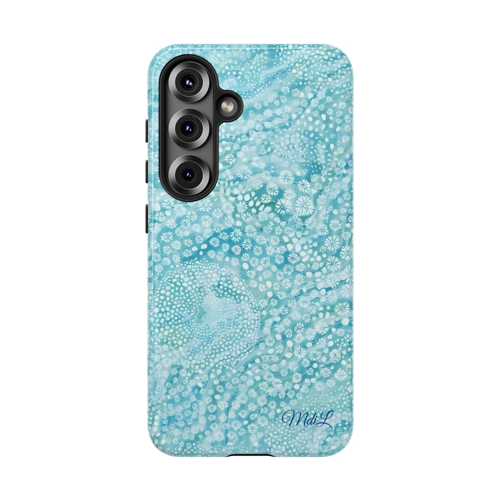 Teal Florals