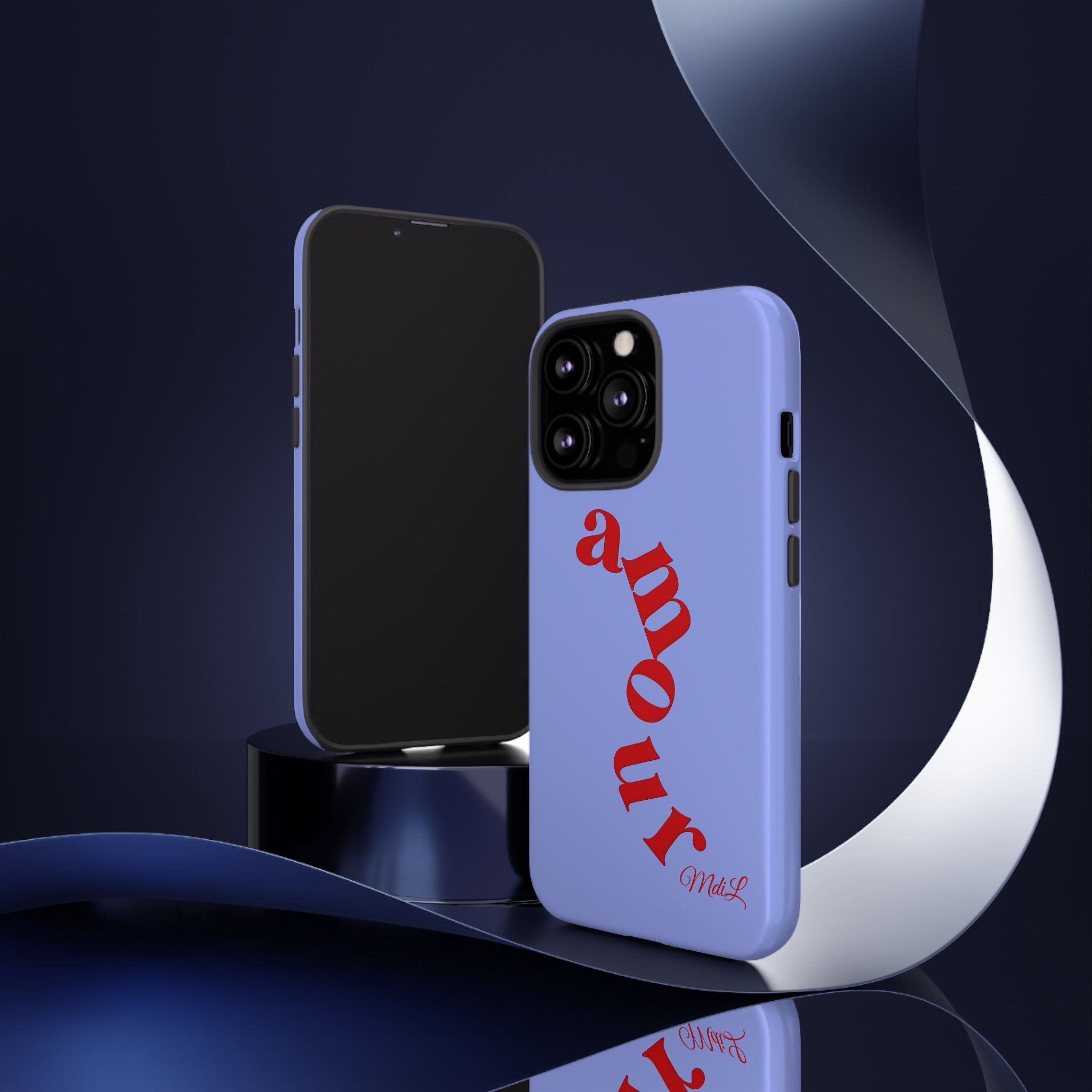 Amour | Red & Lavender Blue - Mare di Luna