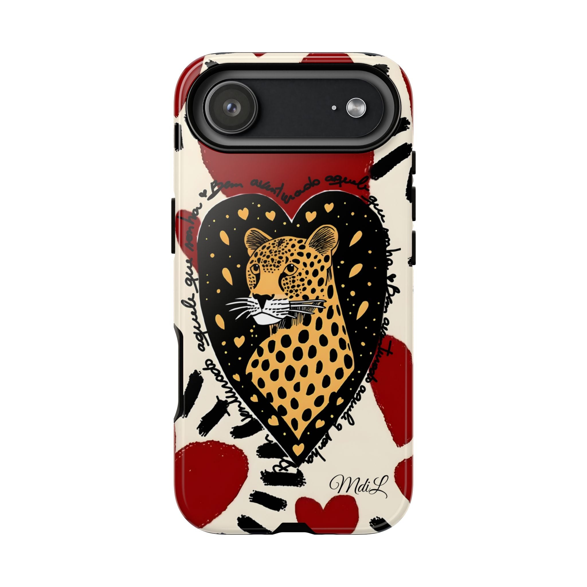 Leopard | Red Hearts - Mare di Luna