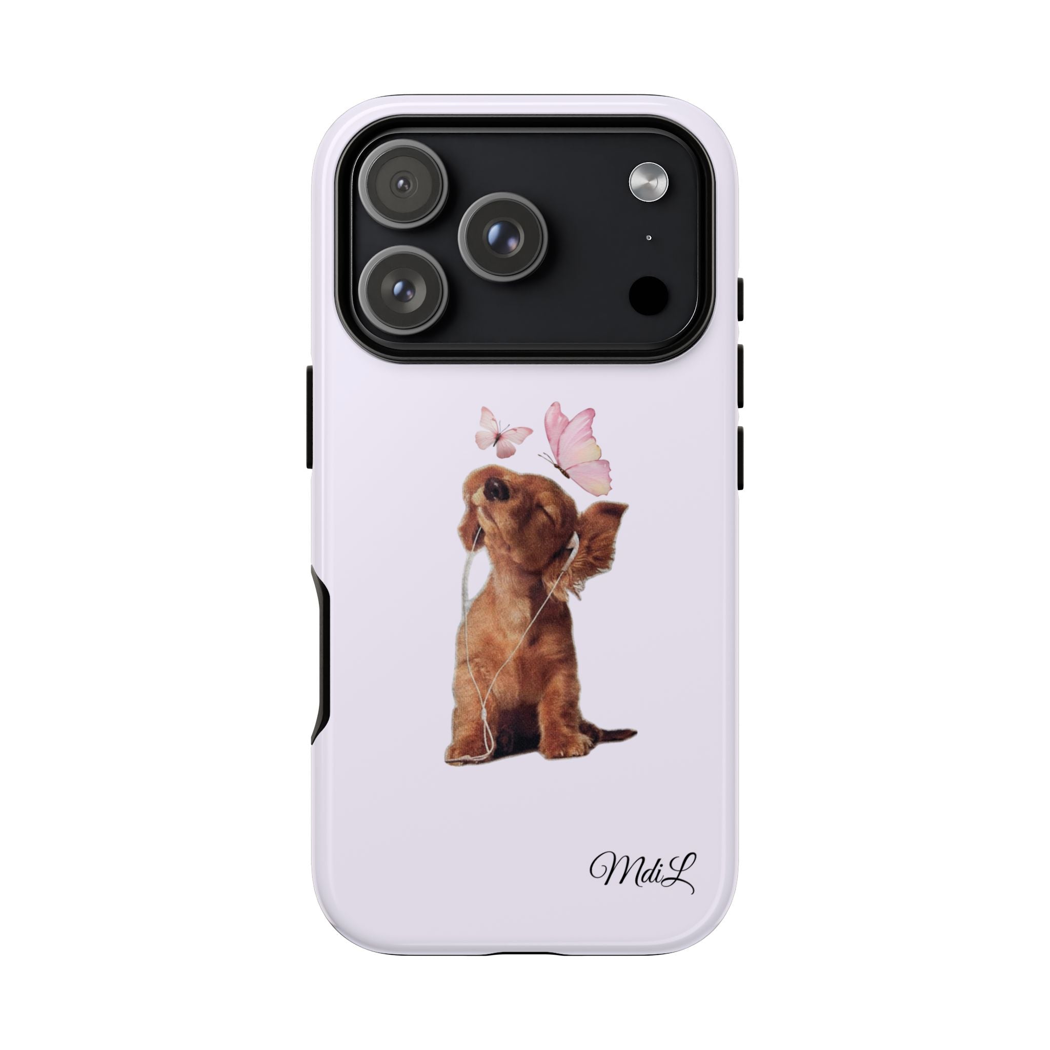 Puppy | Purple Butterflies