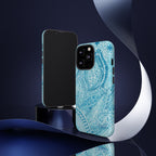 Teal Paisley