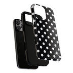 Polka Dots | White and Black - Mare di Luna