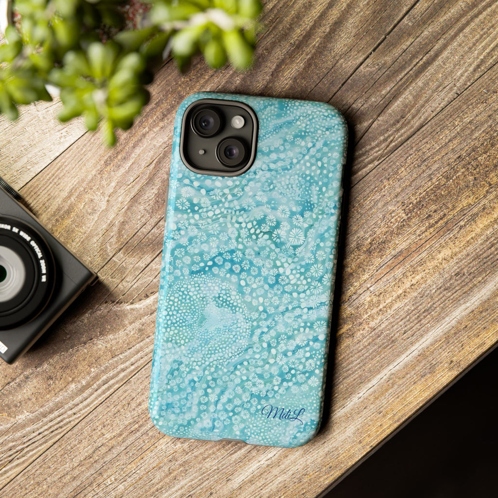 Teal Florals