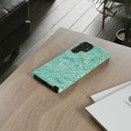 Teal Florals
