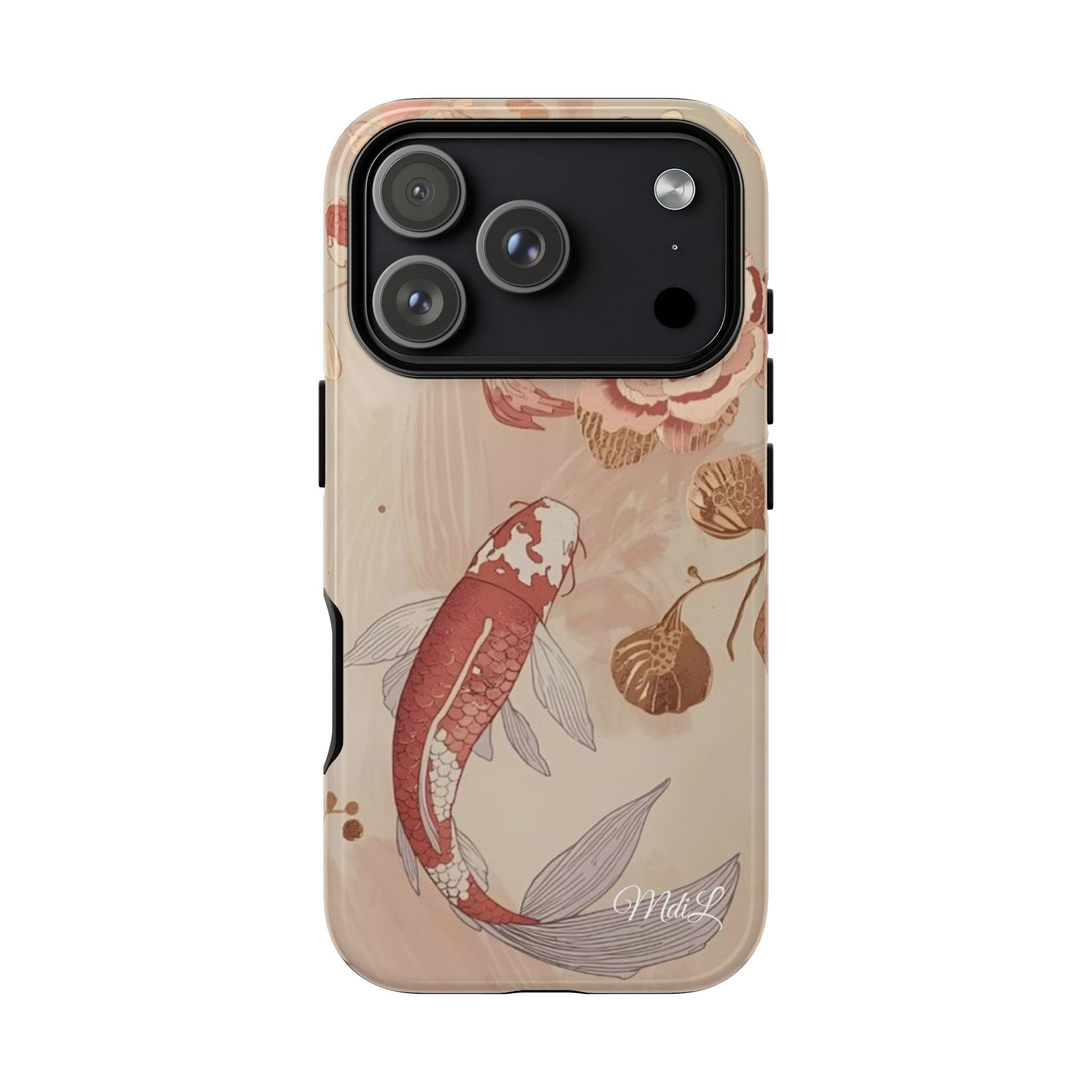 Rosy Koi Pond iPhone Case