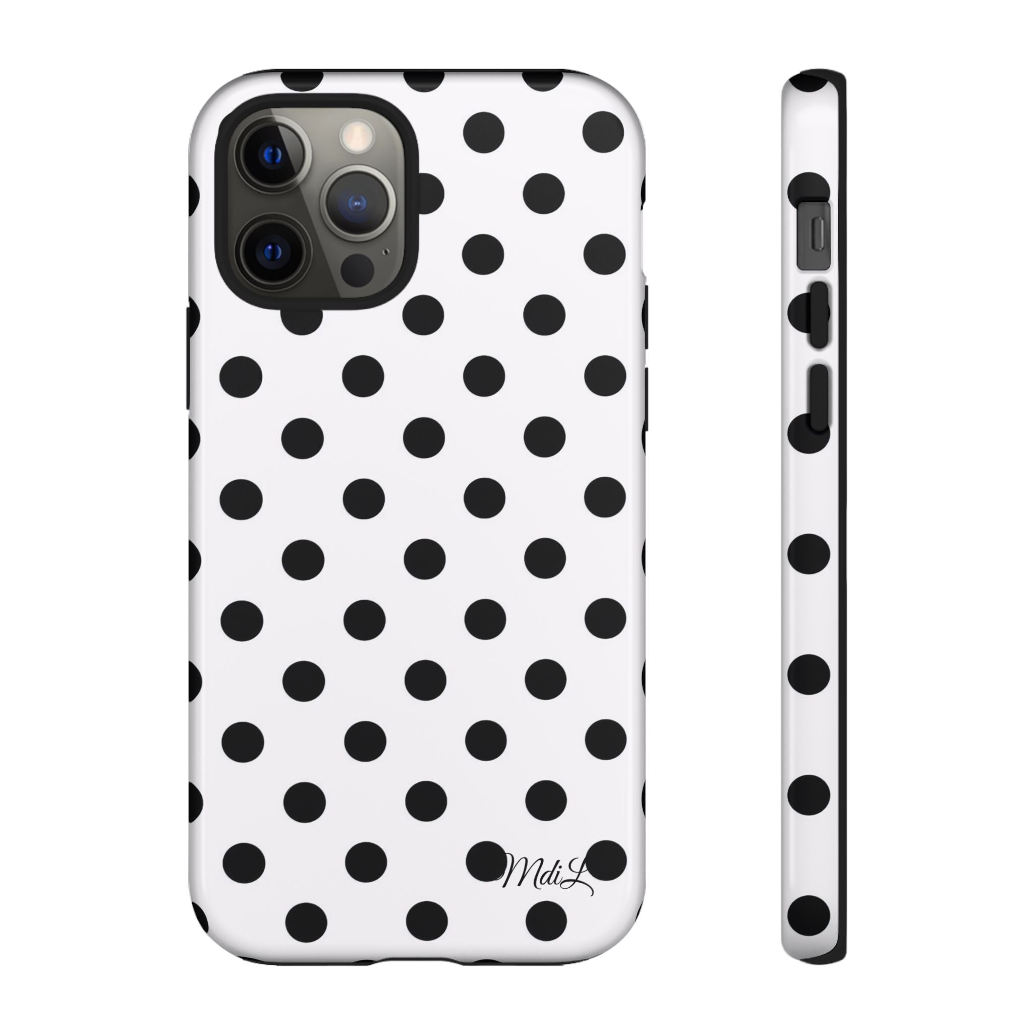 Polka Dots | Black and White - Mare di Luna