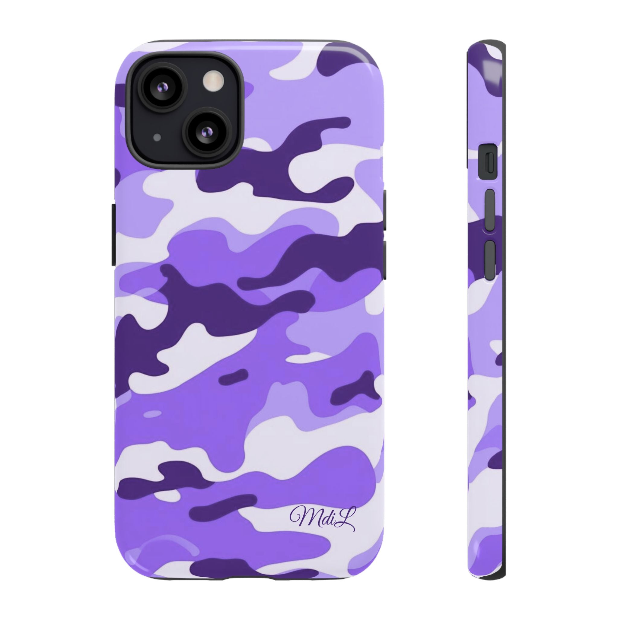 Purple Camo iPhone Case