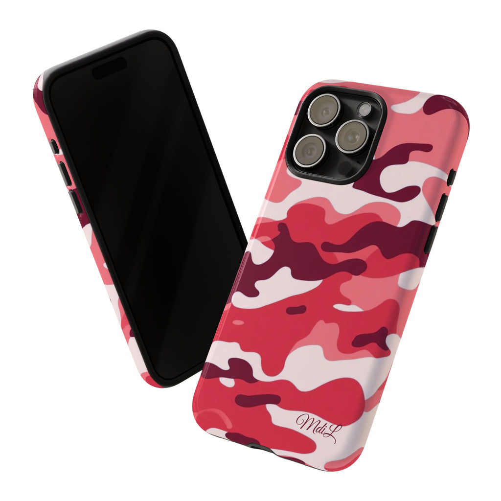 Red Camo iPhone Case