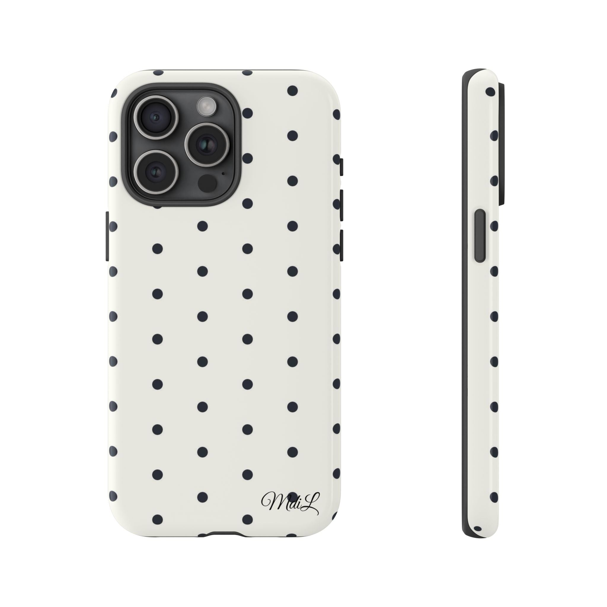 Polka Dots | Black and White - Mare di Luna