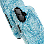 Teal Paisley