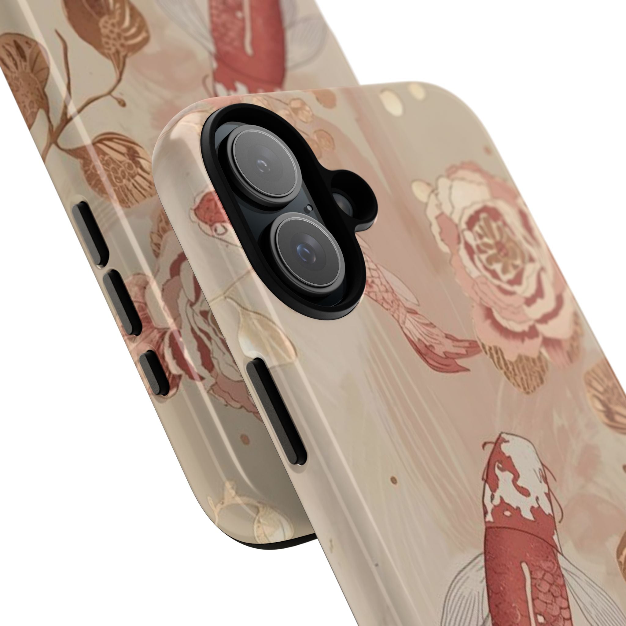 Rosy Koi Pond iPhone Case