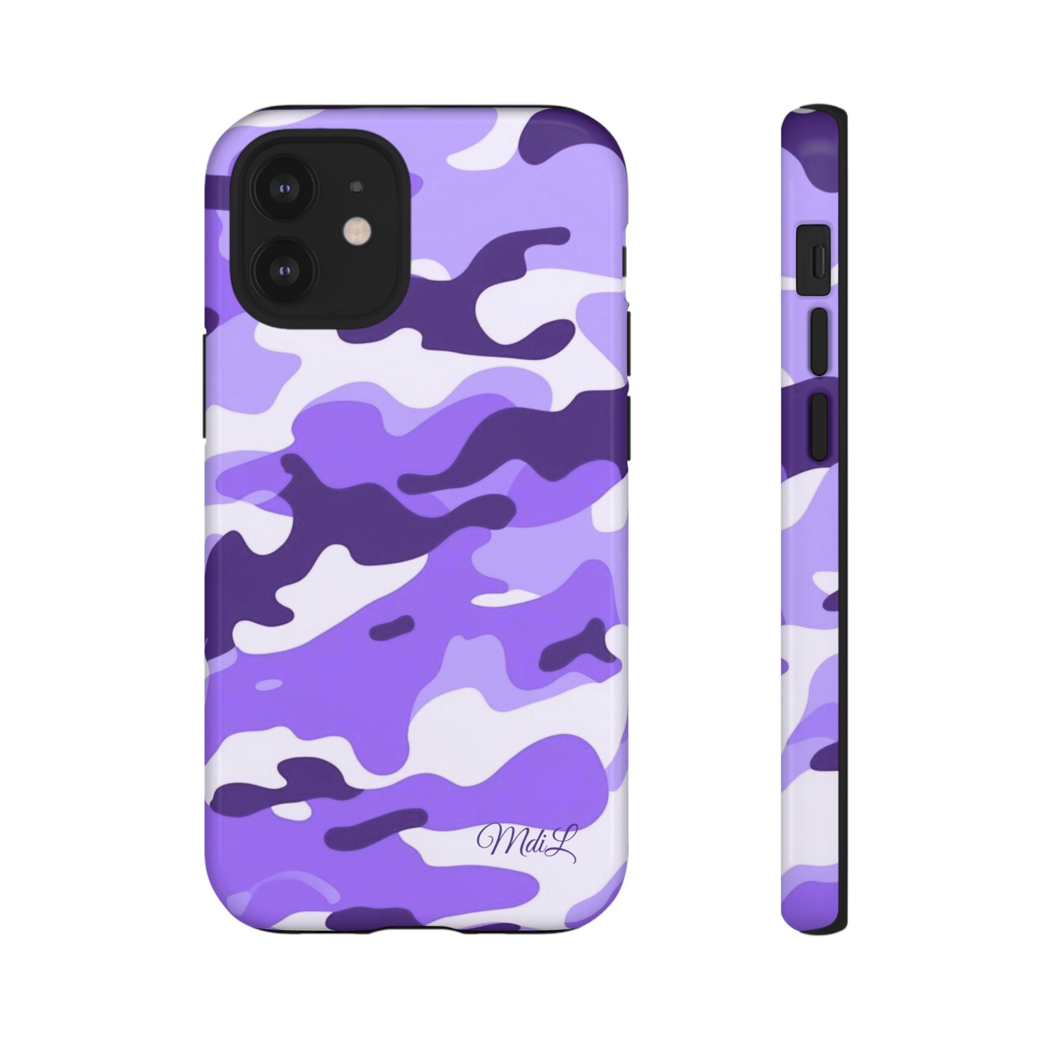 Purple Camo iPhone Case