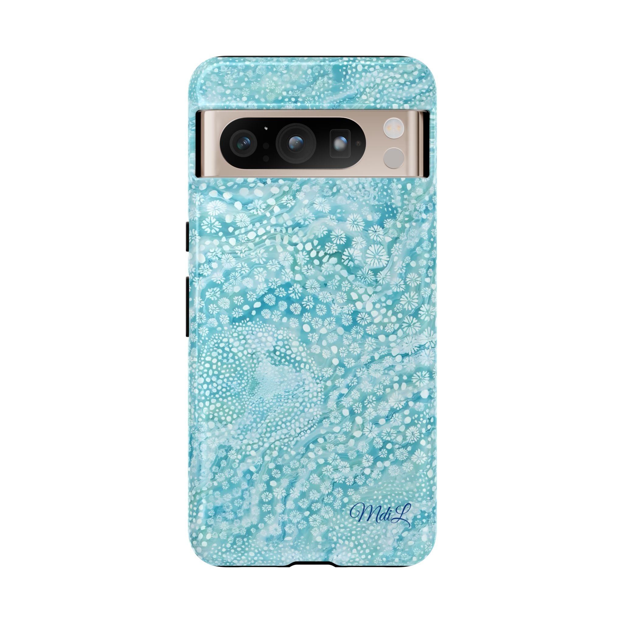 Teal Florals