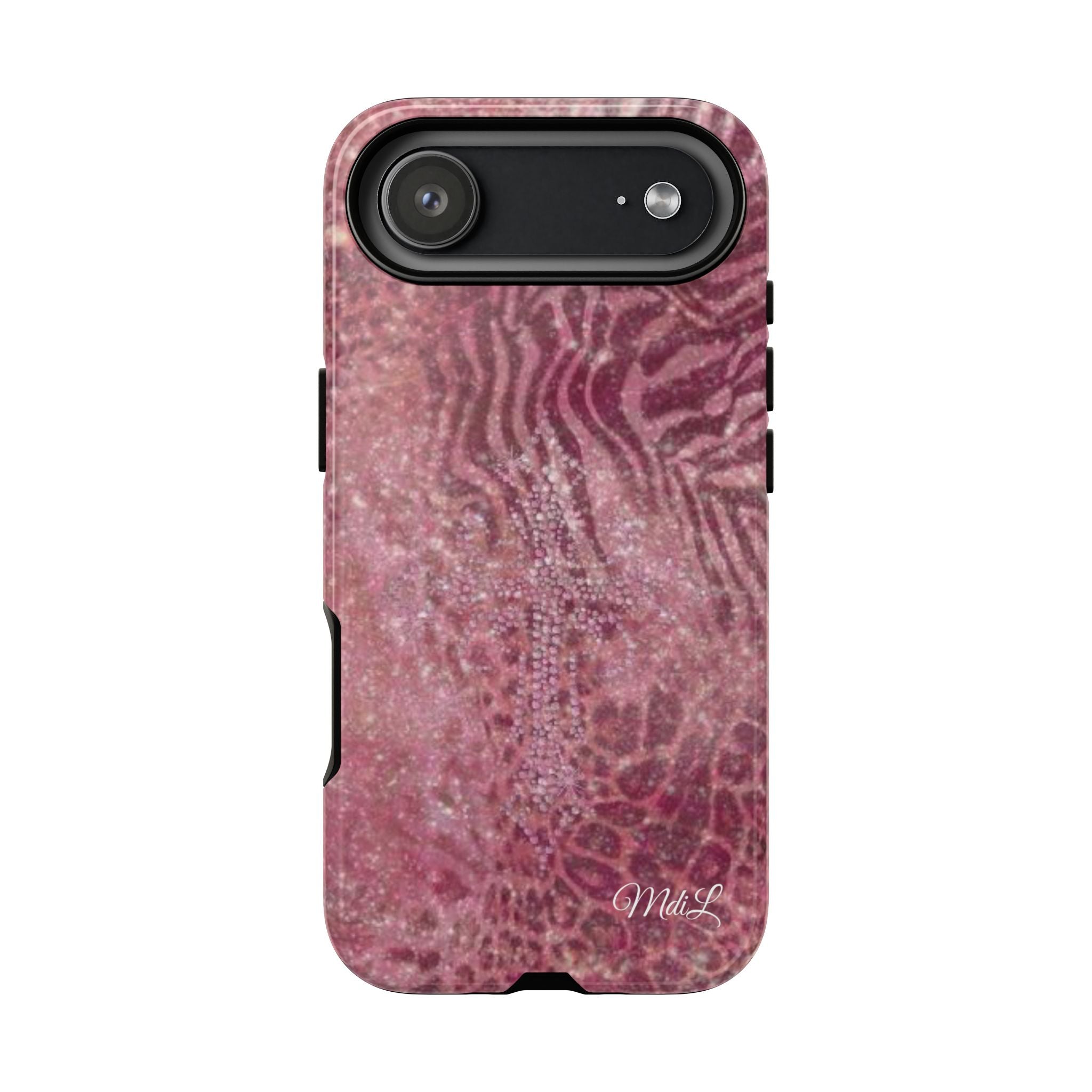 Pink Cross iPhone Case