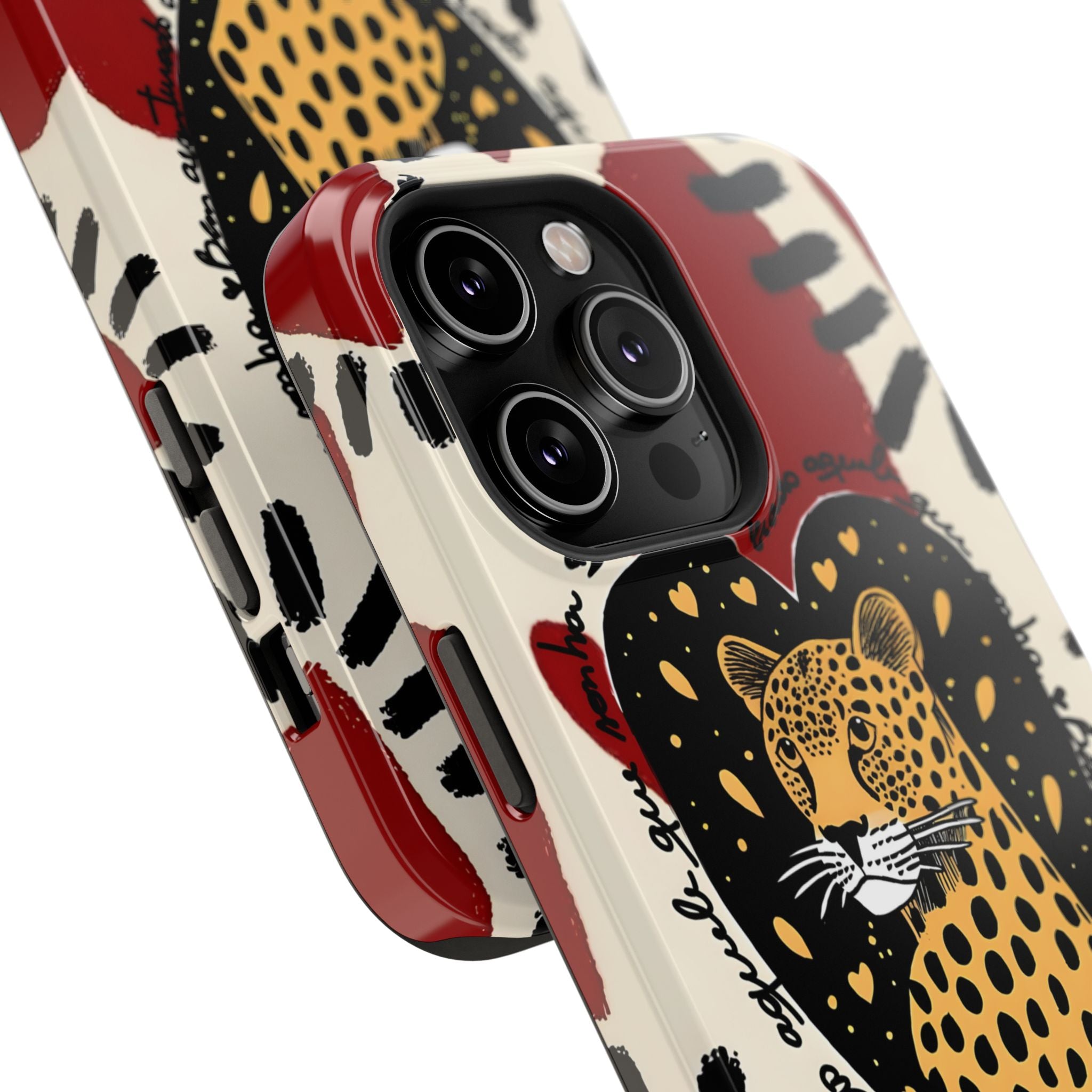 Leopard Hearts MagSafe