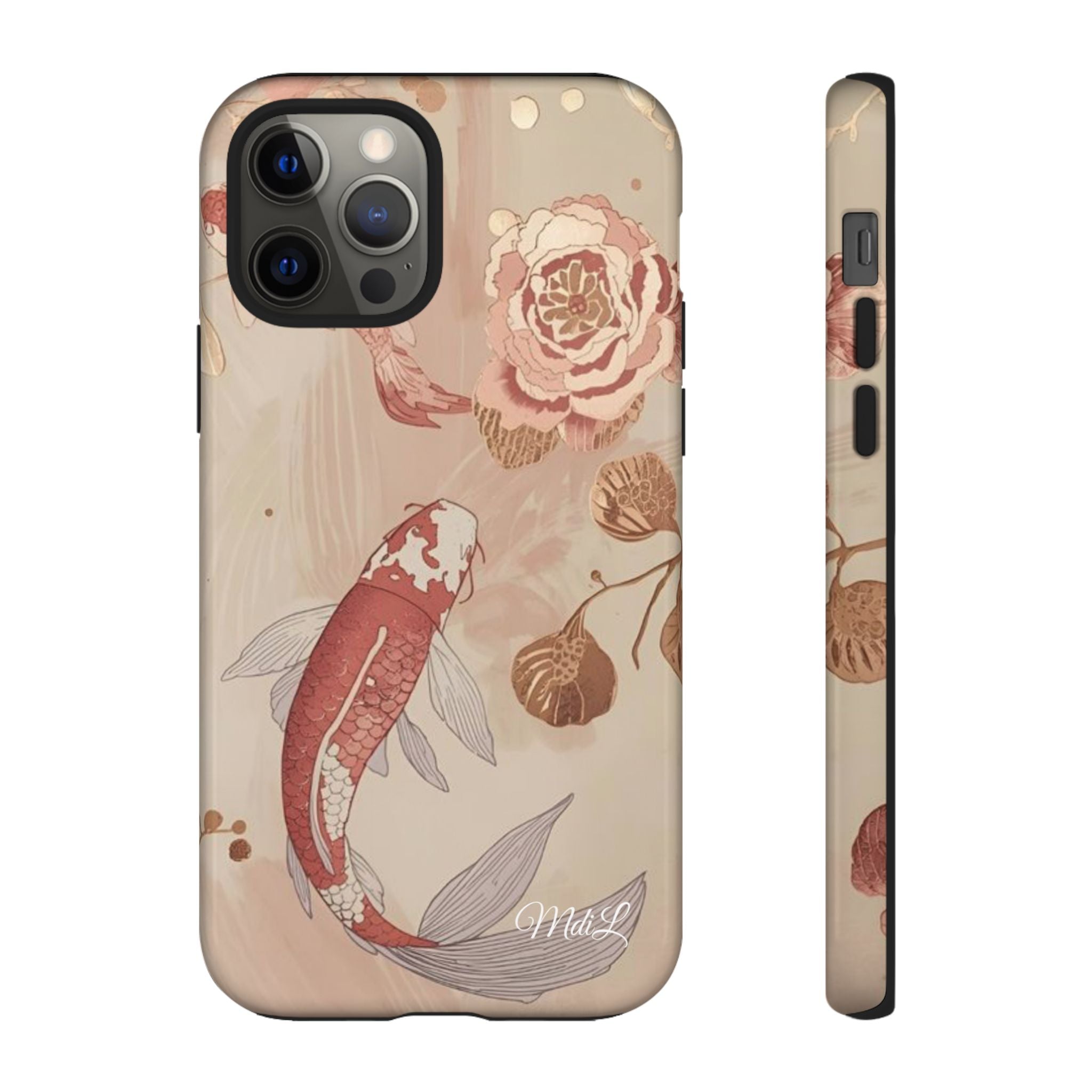 Rosy Koi Pond iPhone Case