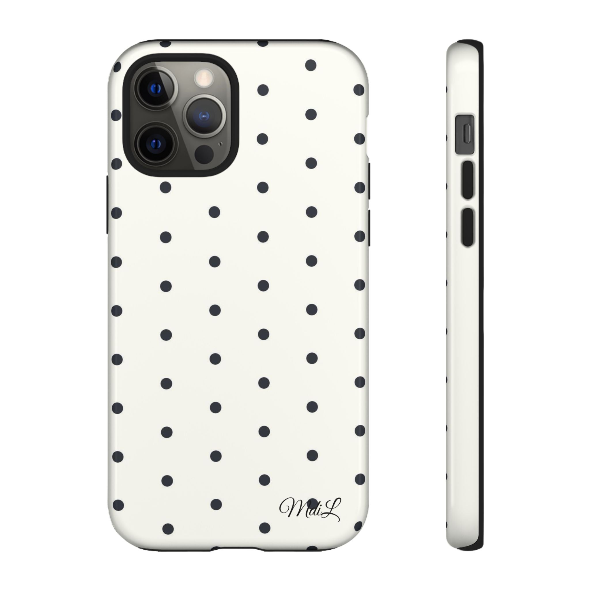 Polka Dots | Black and White - Mare di Luna