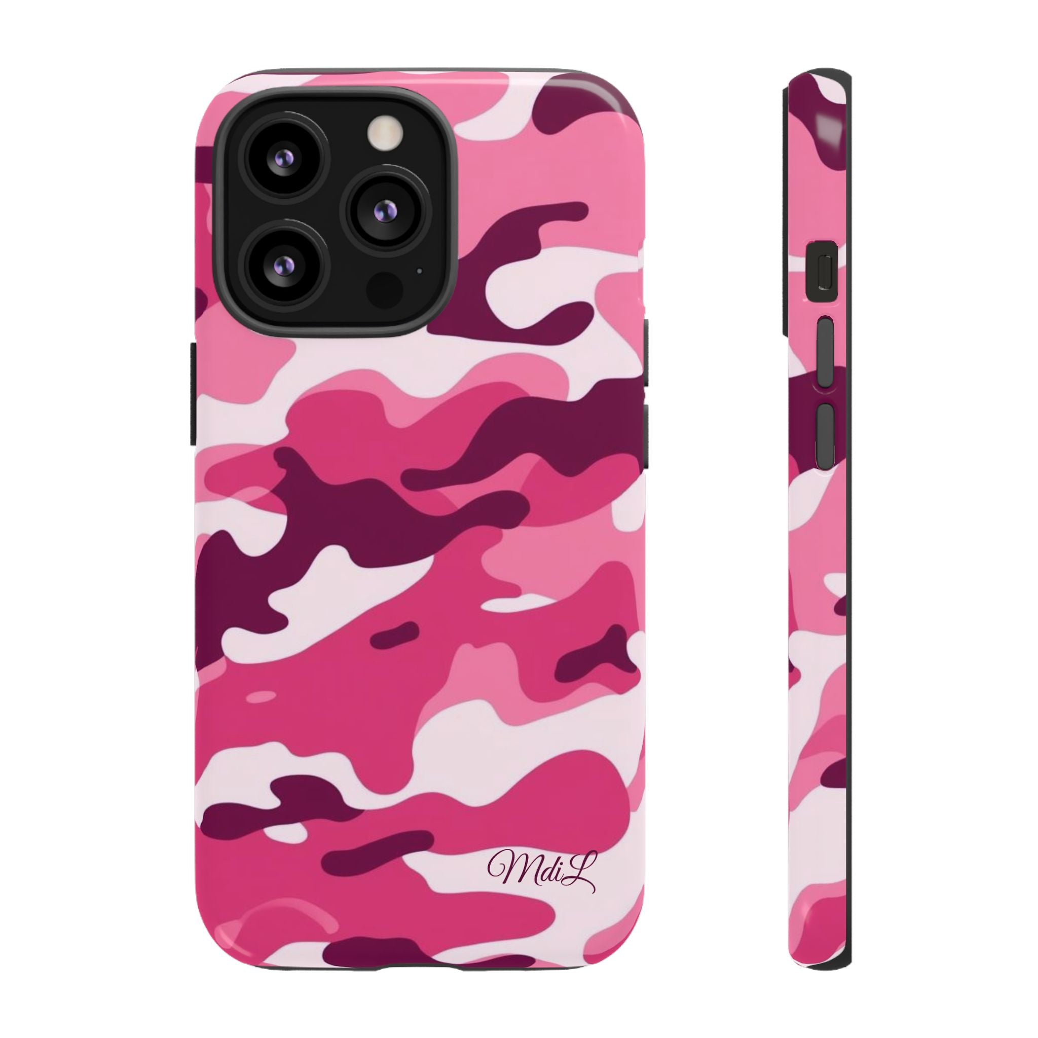 Pink Camo iPhone Case