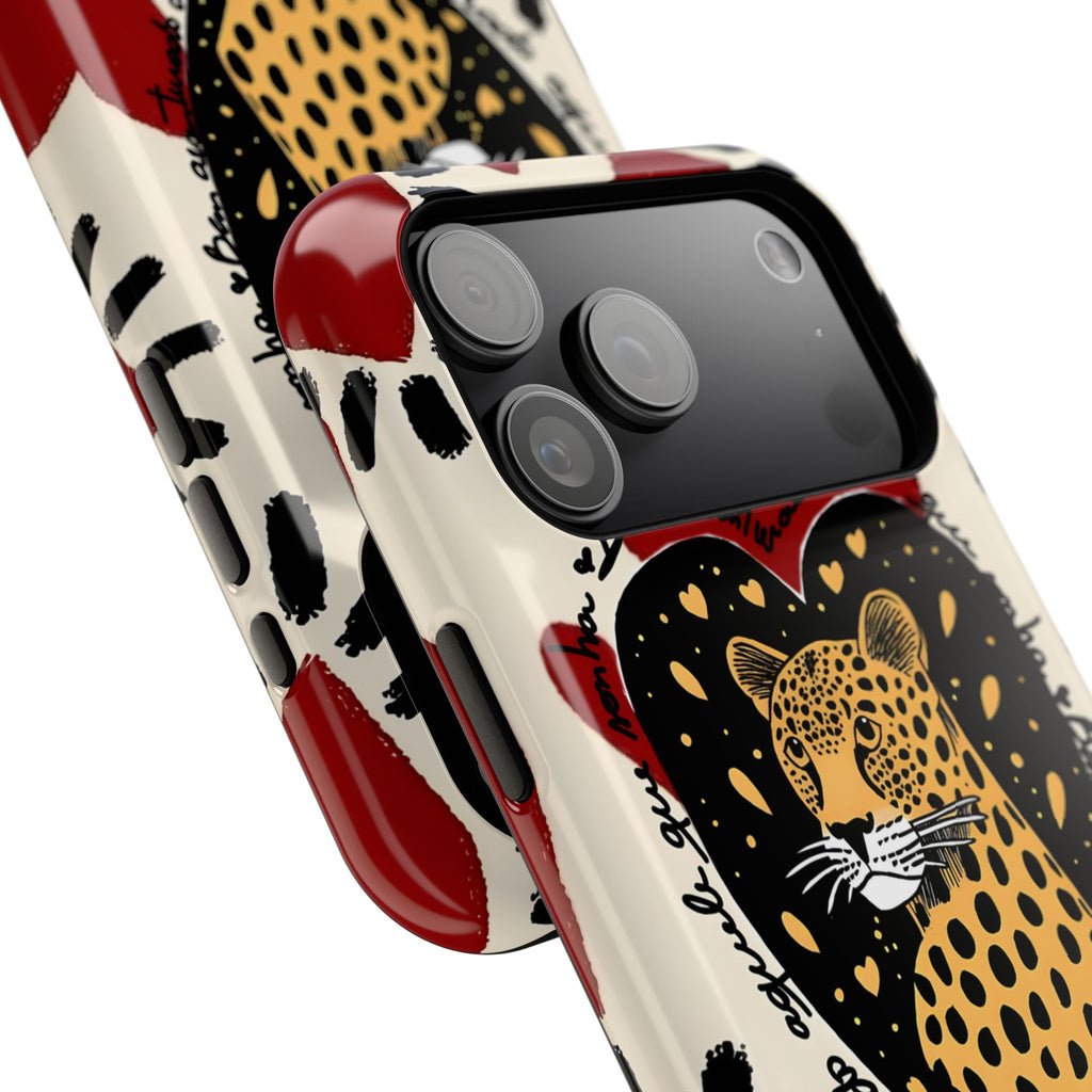 Leopard Hearts MagSafe