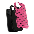 Pink Moustache iPhone Case