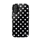 Polka Dots | White and Black - Mare di Luna
