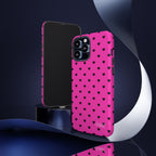 Dotted Hearts | Neon Pink - Mare di Luna