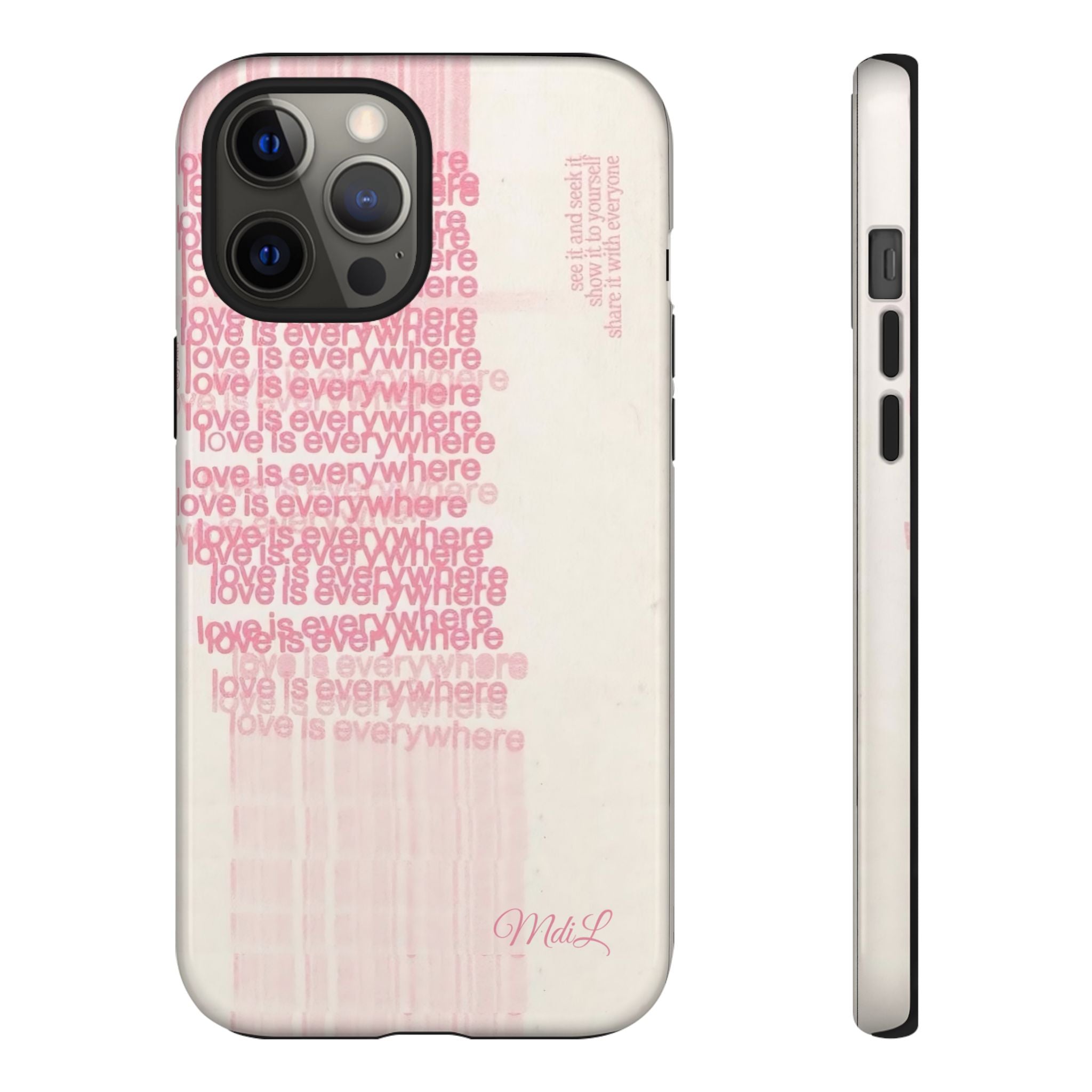 Love is Everywhere | Pink and White - Mare di Luna