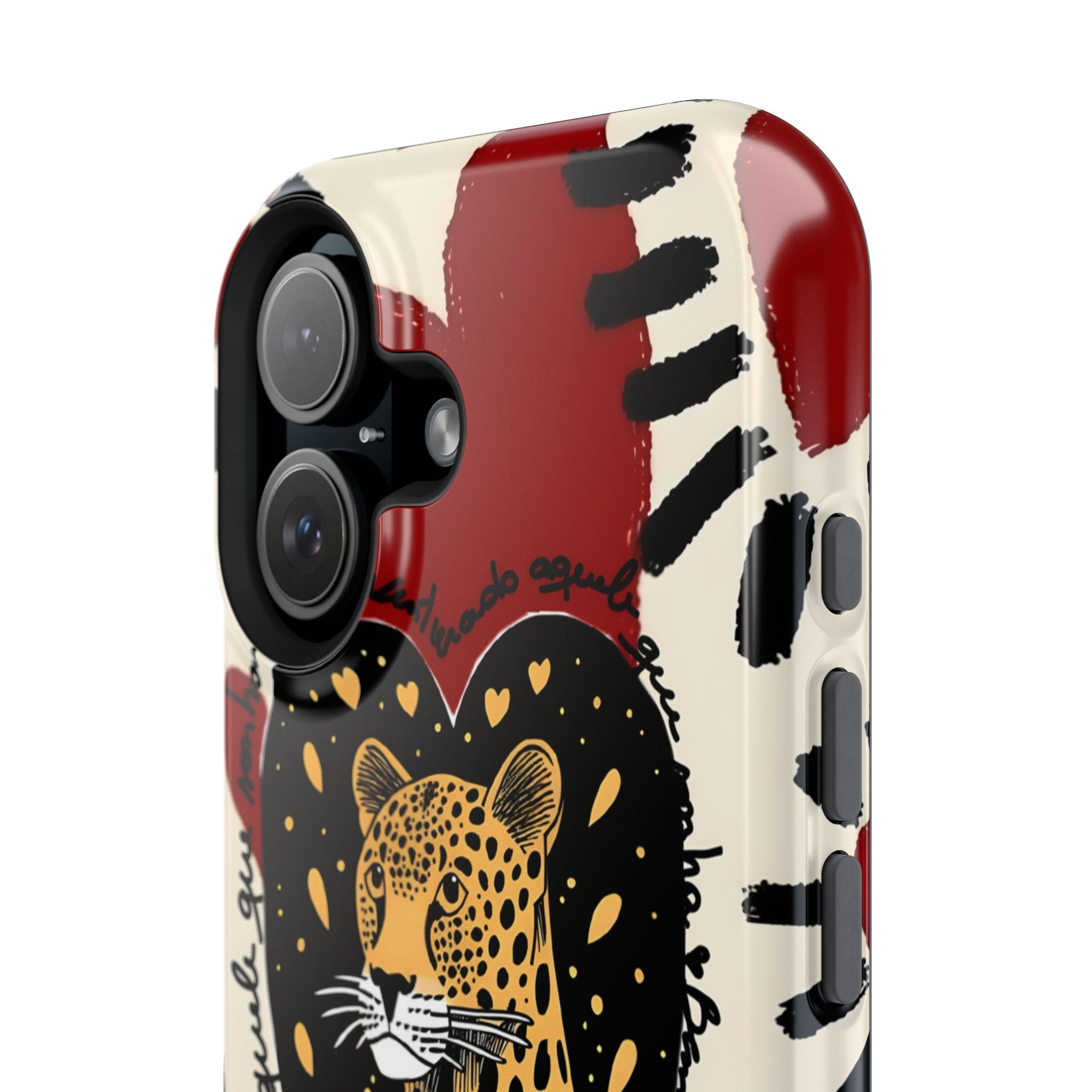Leopard Hearts MagSafe