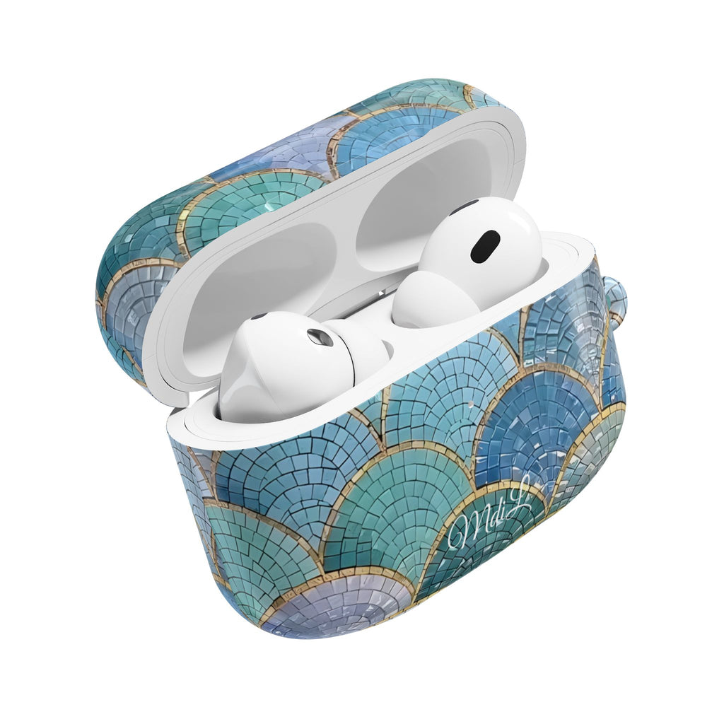 Aqua AirPods Case