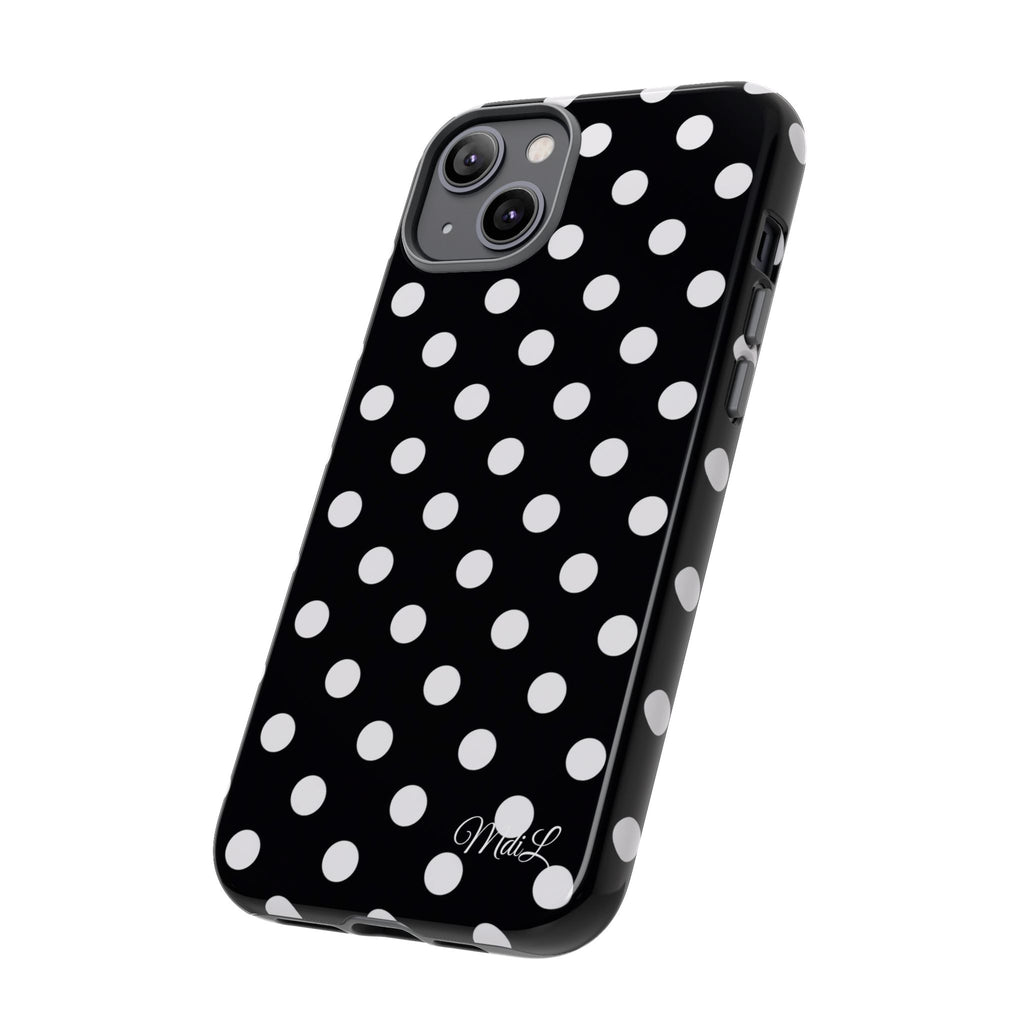 Polka Dots | White and Black - Mare di Luna