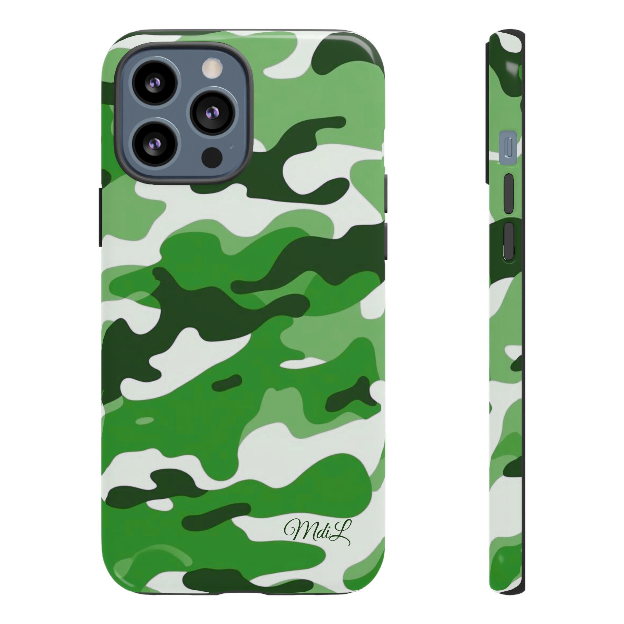 Green Camo iPhone Case