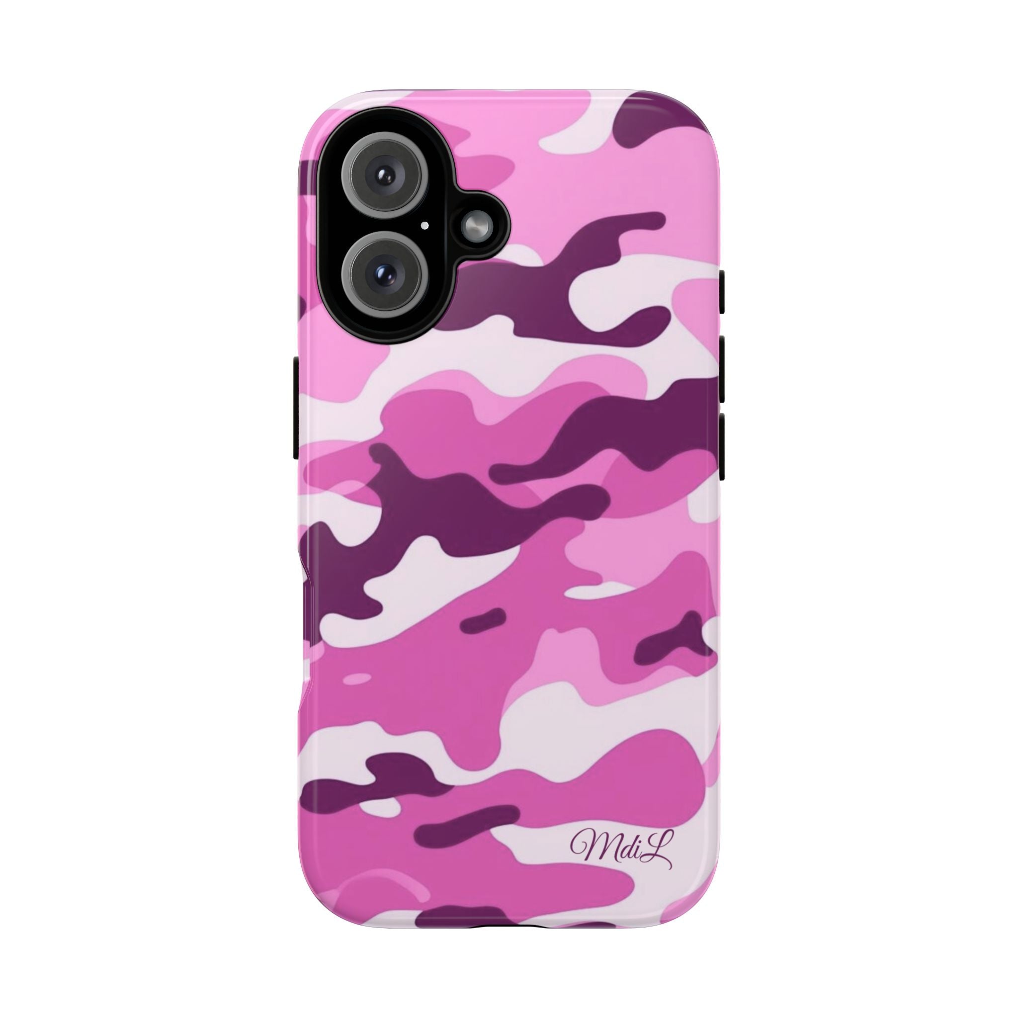 Fuschia Camo iPhone Case