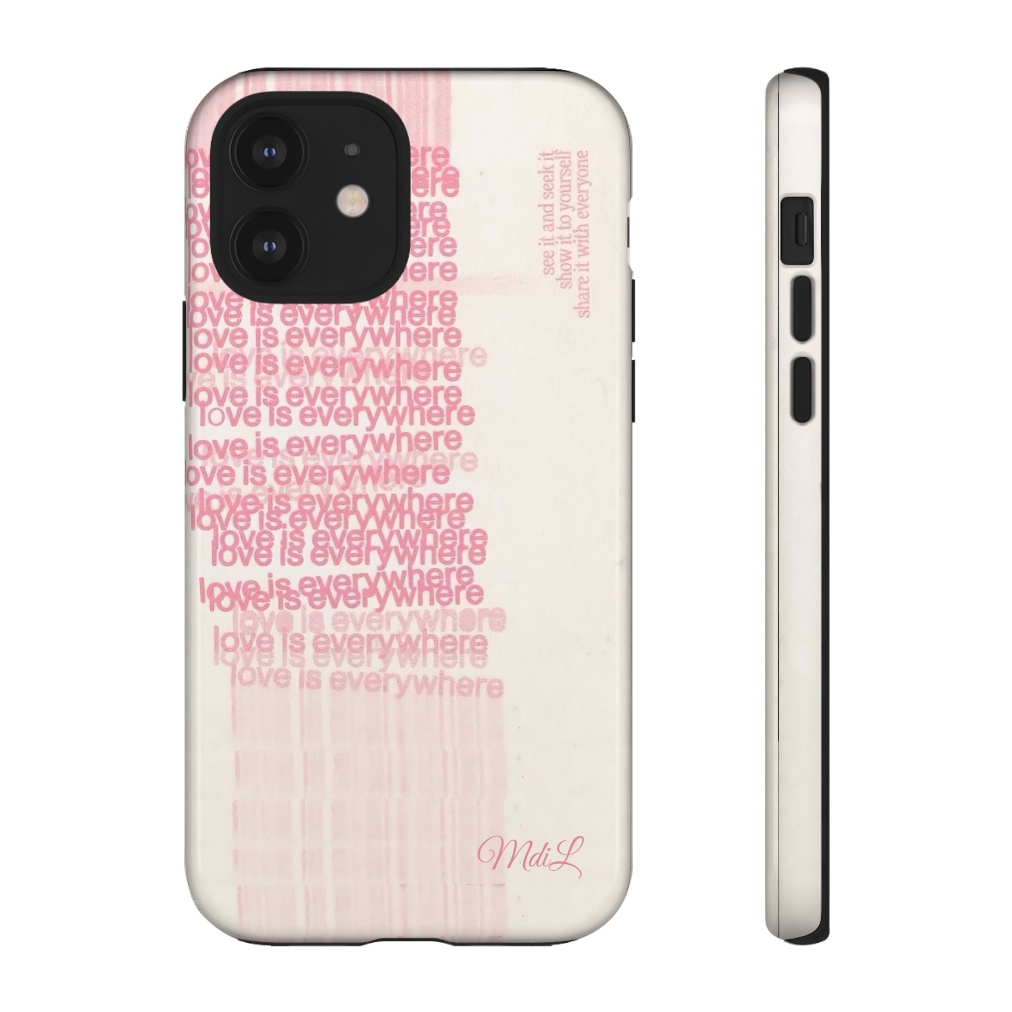 Love is Everywhere | Pink and White - Mare di Luna