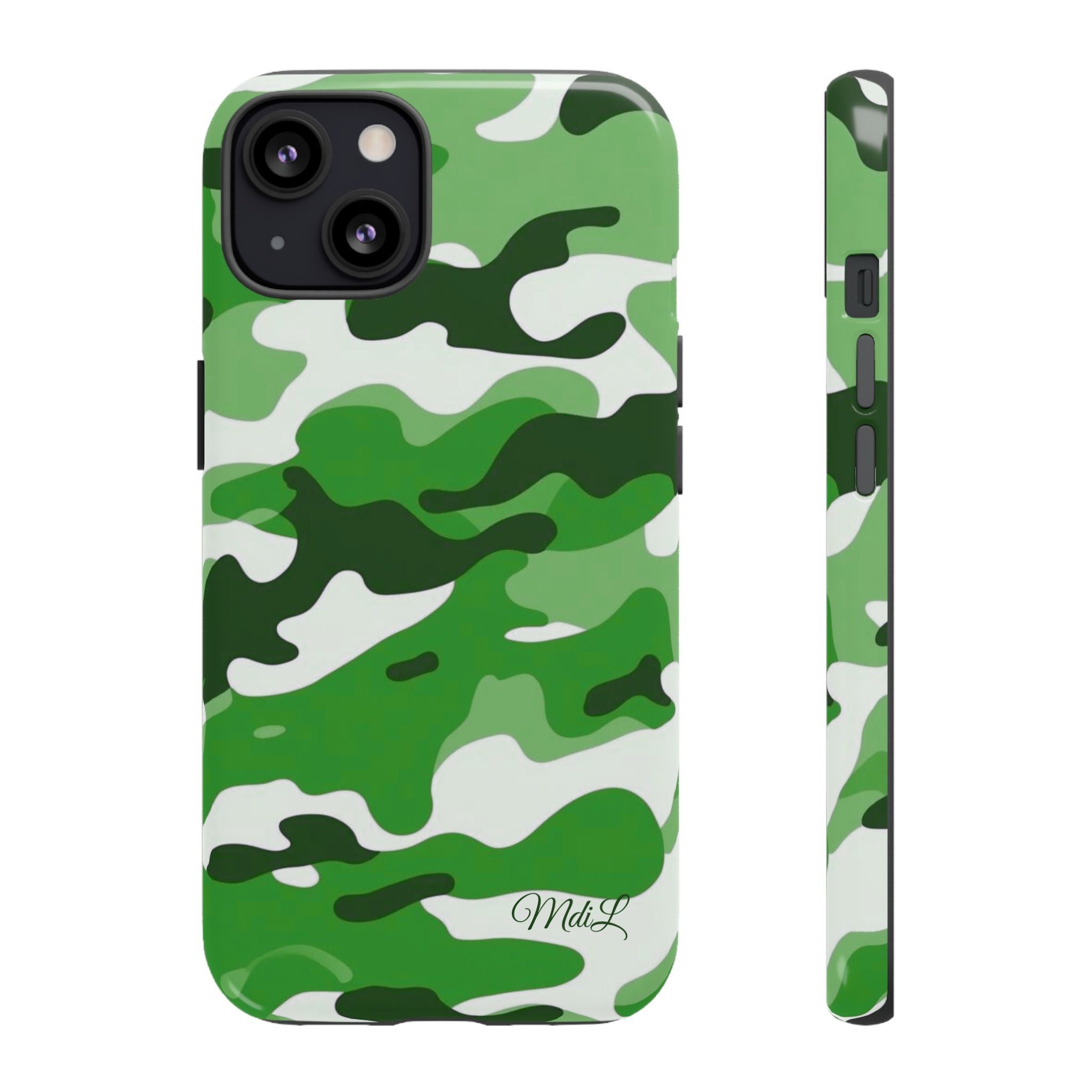 Green Camo iPhone Case