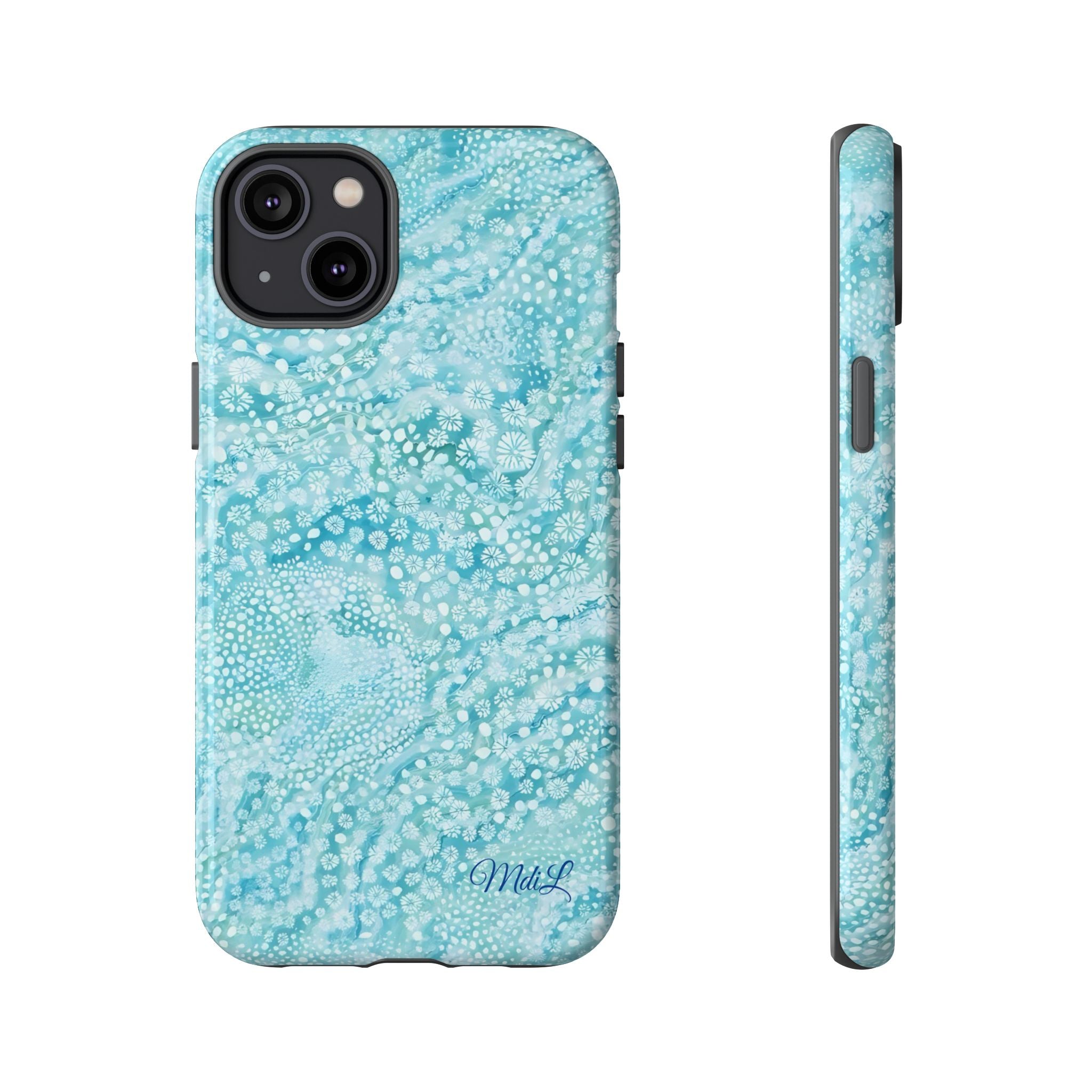 Teal Florals