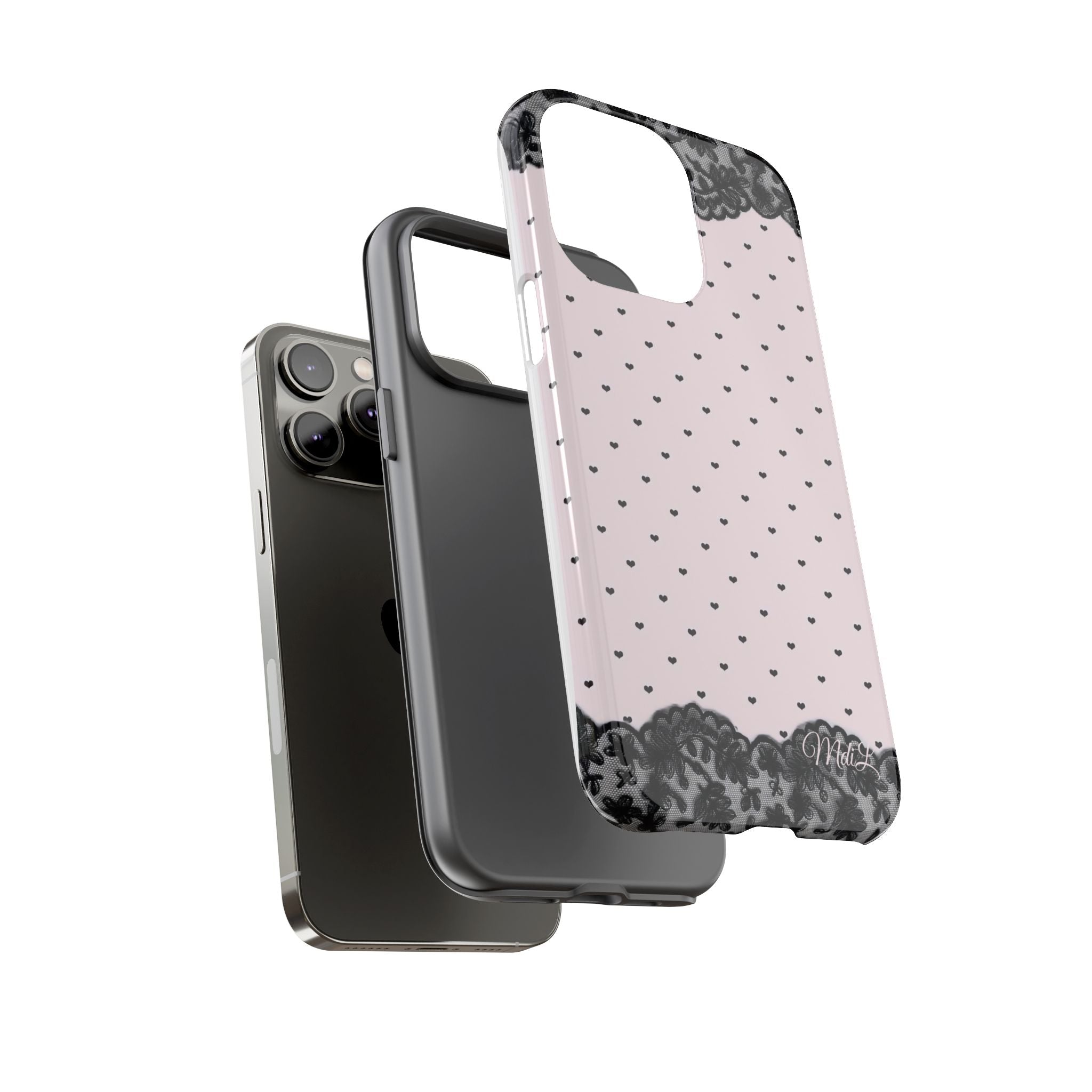 Love Lace | Black and Pink - Mare di Luna
